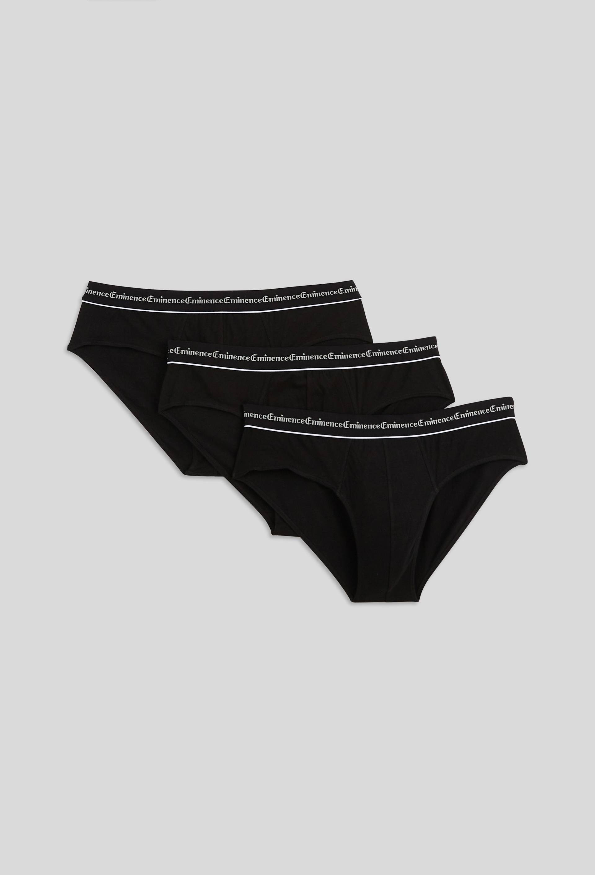 Lot de 3 slips, Noir, swatch image