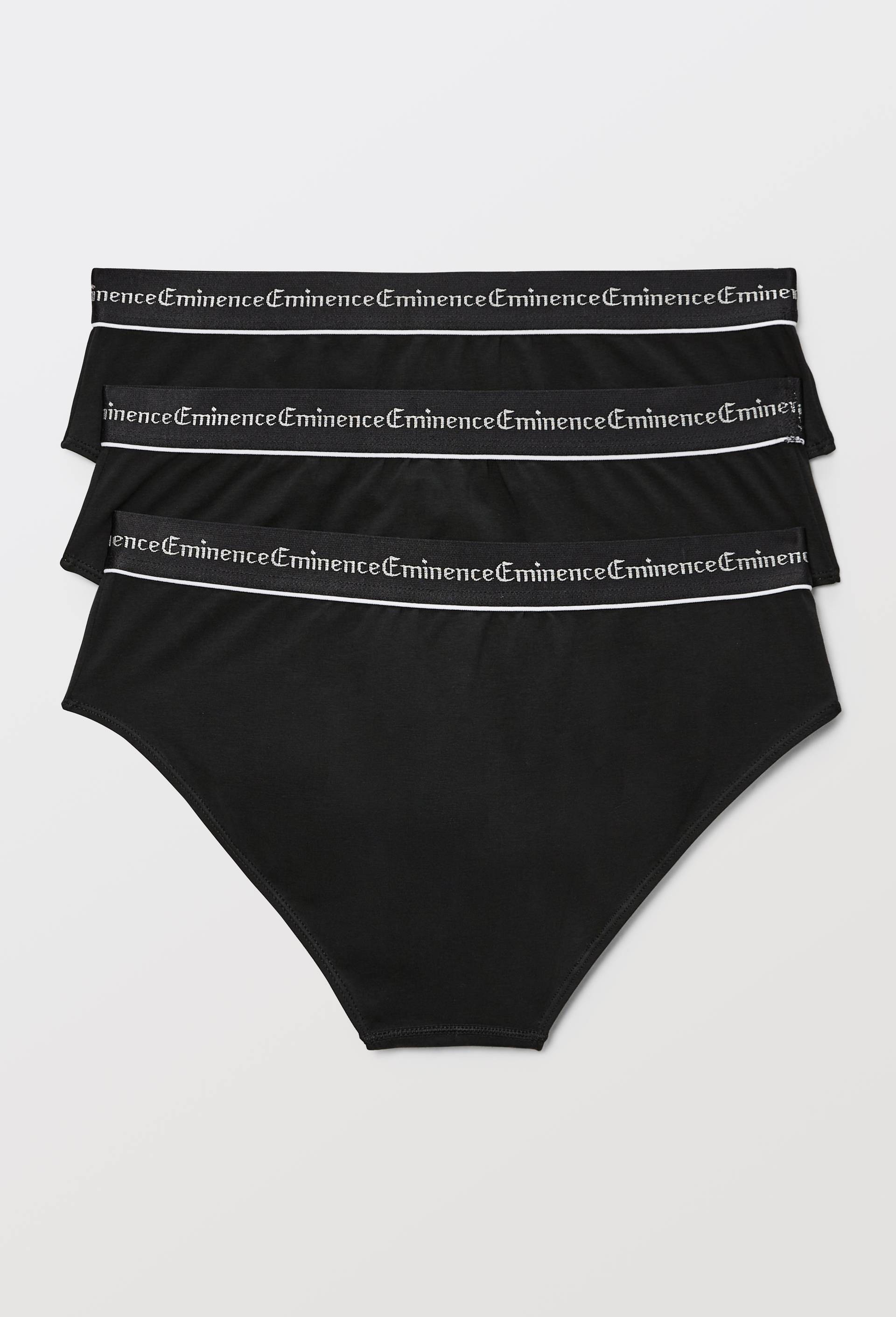 Lot de 3 slips, Noir, large image number 1