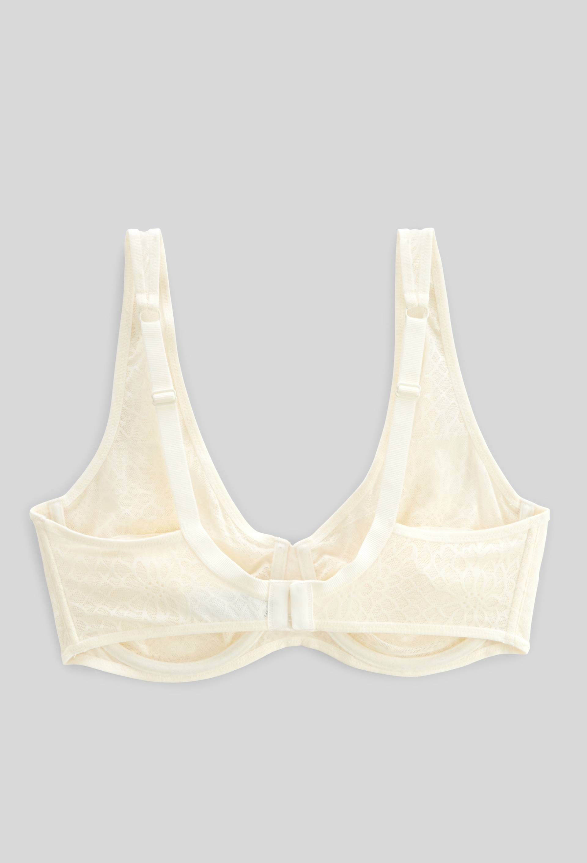 Soutien-gorge emboitant MELODY en dentelle, Ecru, large image number 1