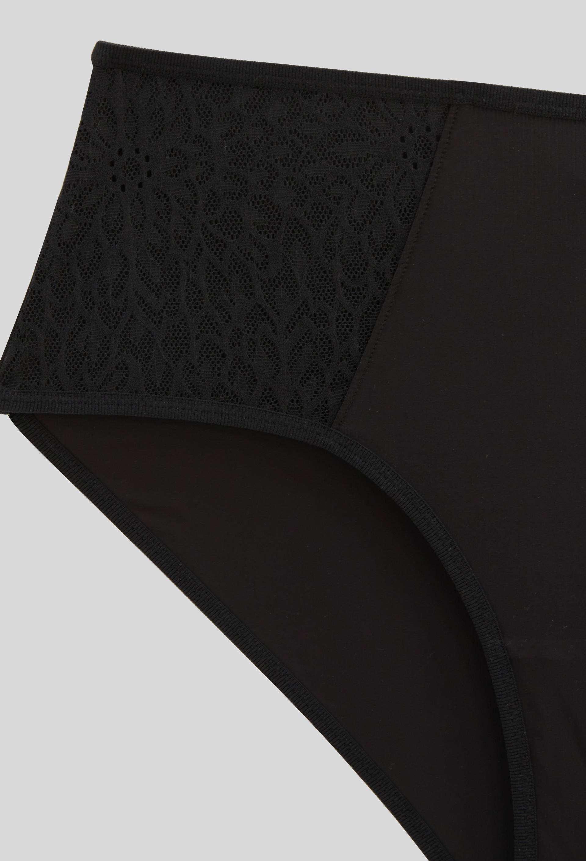 Culotte taille haute MELODY en dentelle, Noir, large image number 2