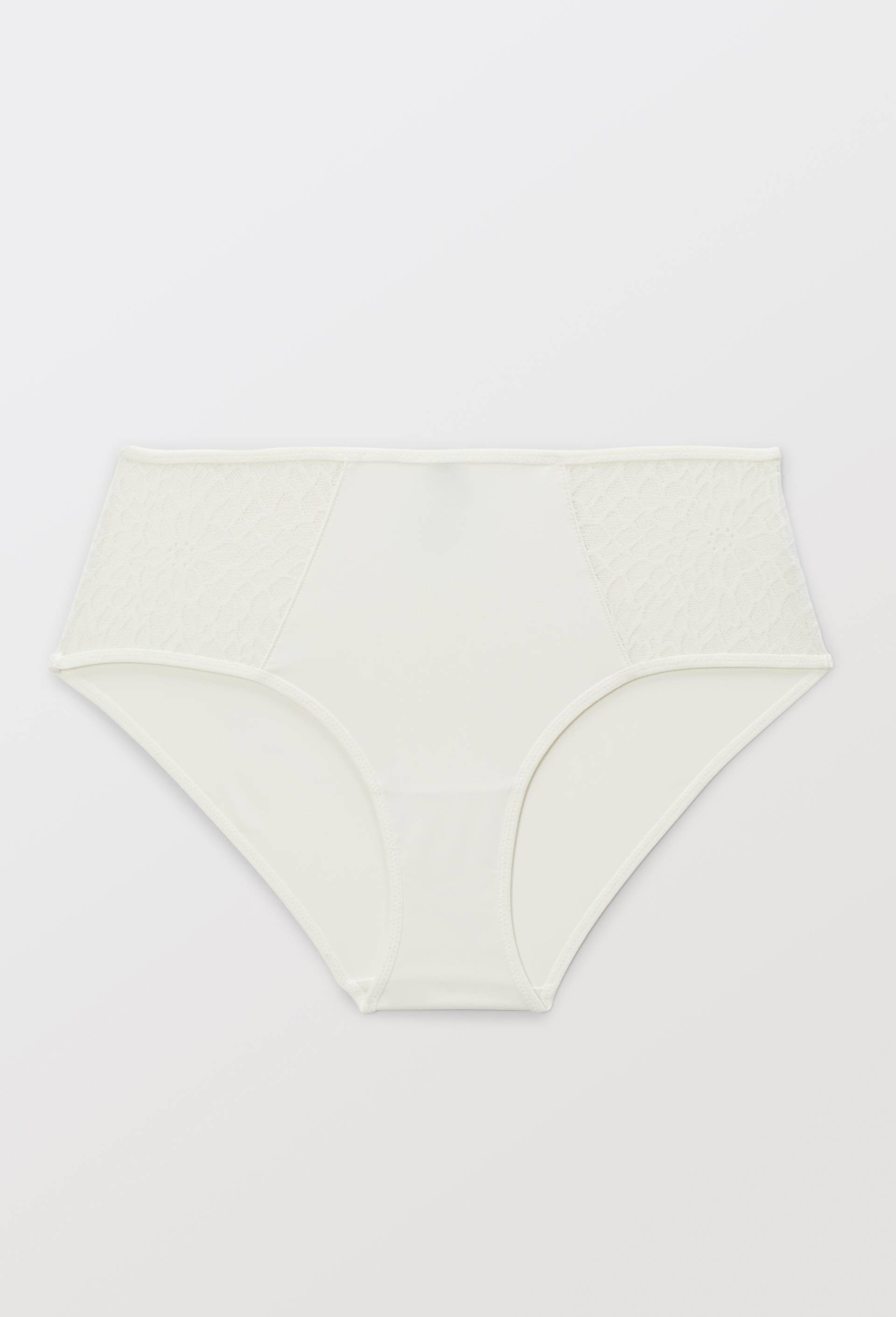 Culotte taille haute MELODY en dentelle, Ecru, large image number 2