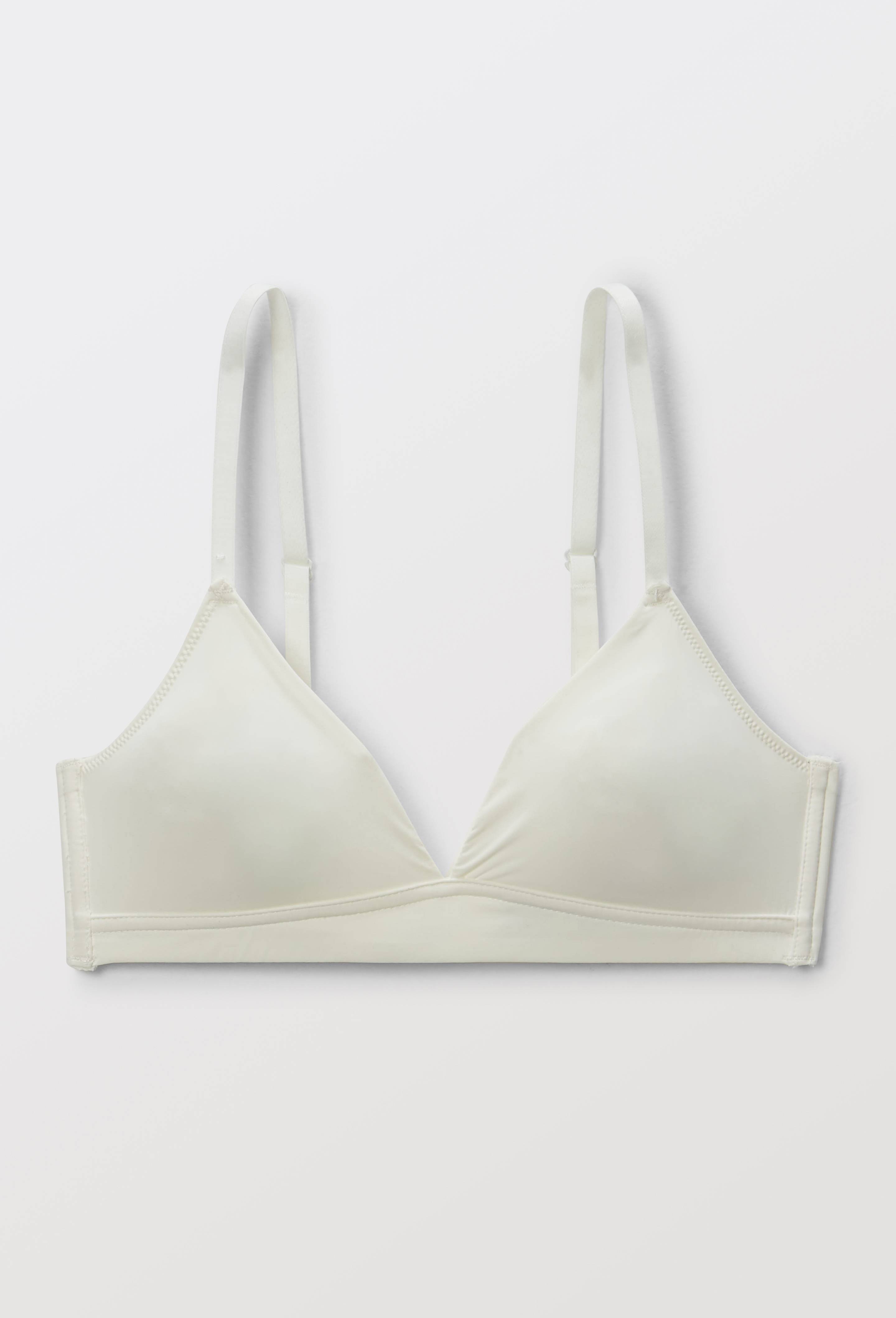 Soutien-gorge triangle invisible ALEXIA en microfibre, Ecru, large image number 2