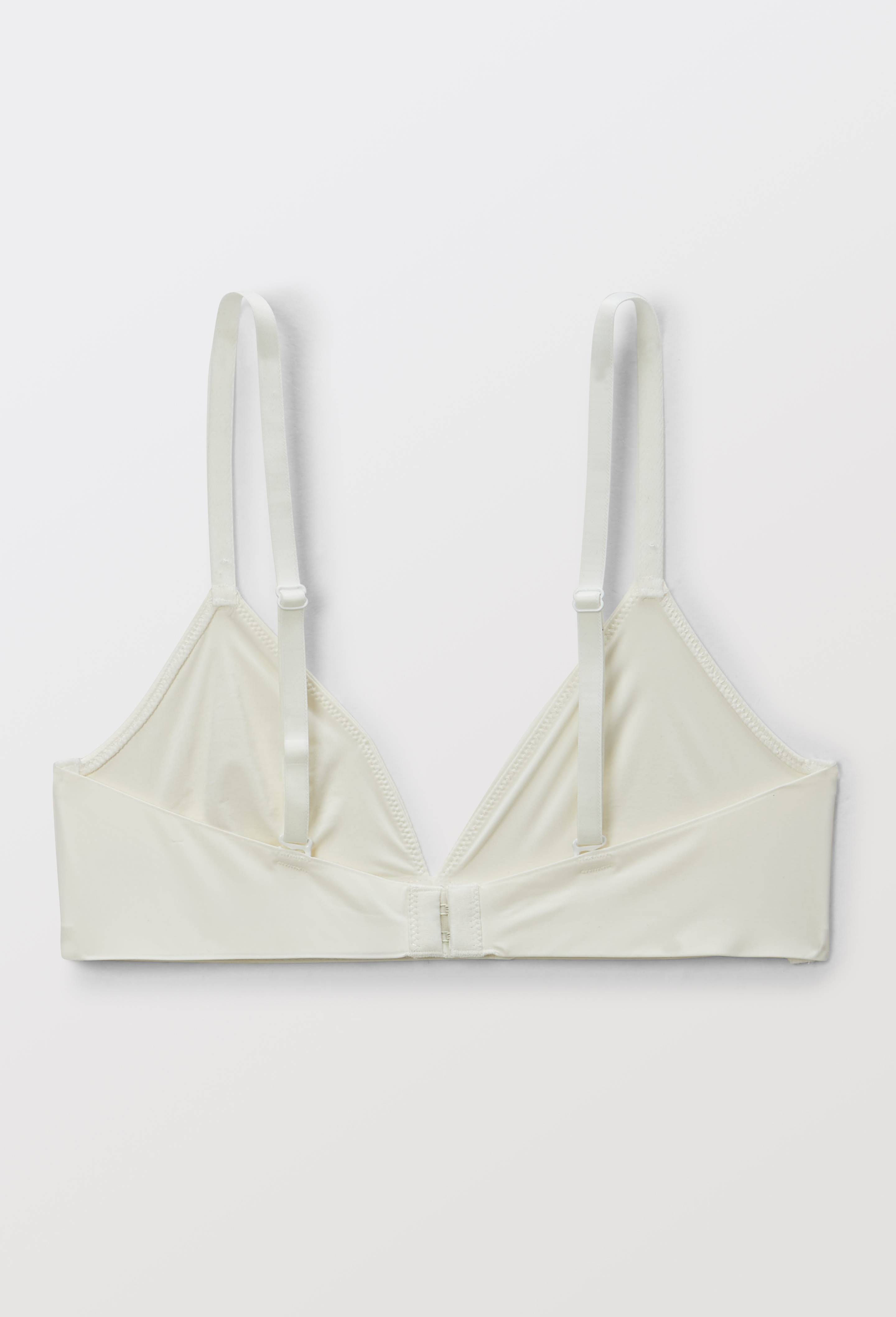 Soutien-gorge triangle invisible ALEXIA en microfibre, Ecru, large image number 3