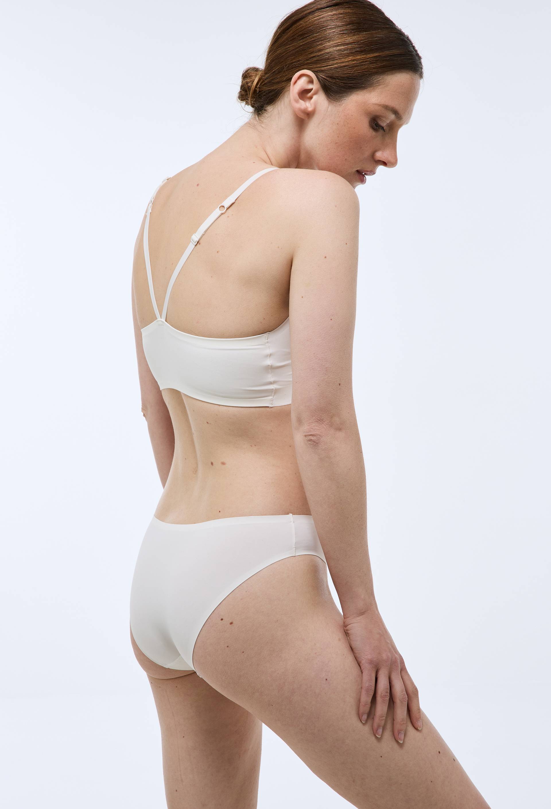 Culotte invisible ALEXIA en microfibre, Ecru, large image number 1
