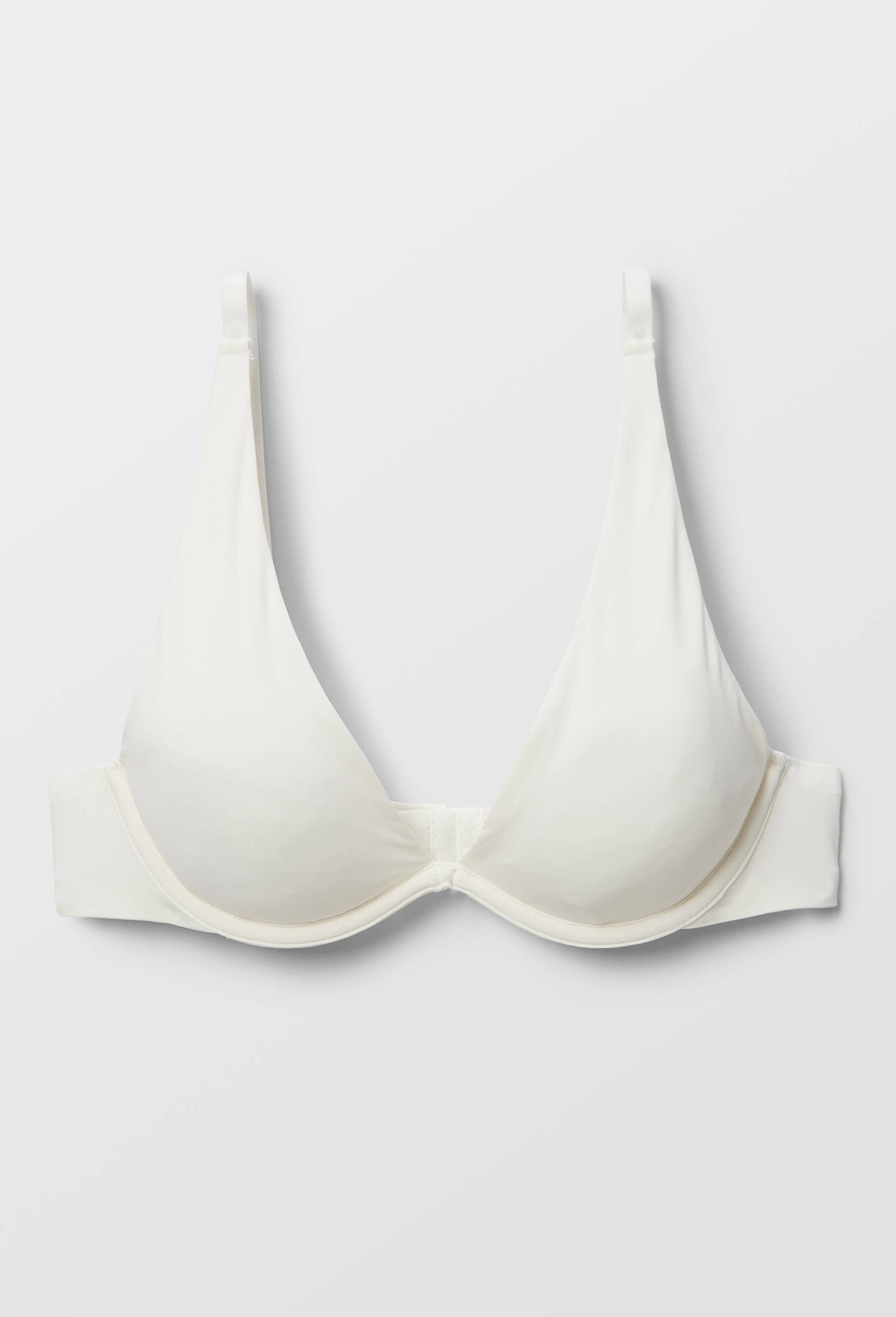 Soutien-gorge triangle foulard invisible ALEXIA en microfibre, Ecru, swatch image