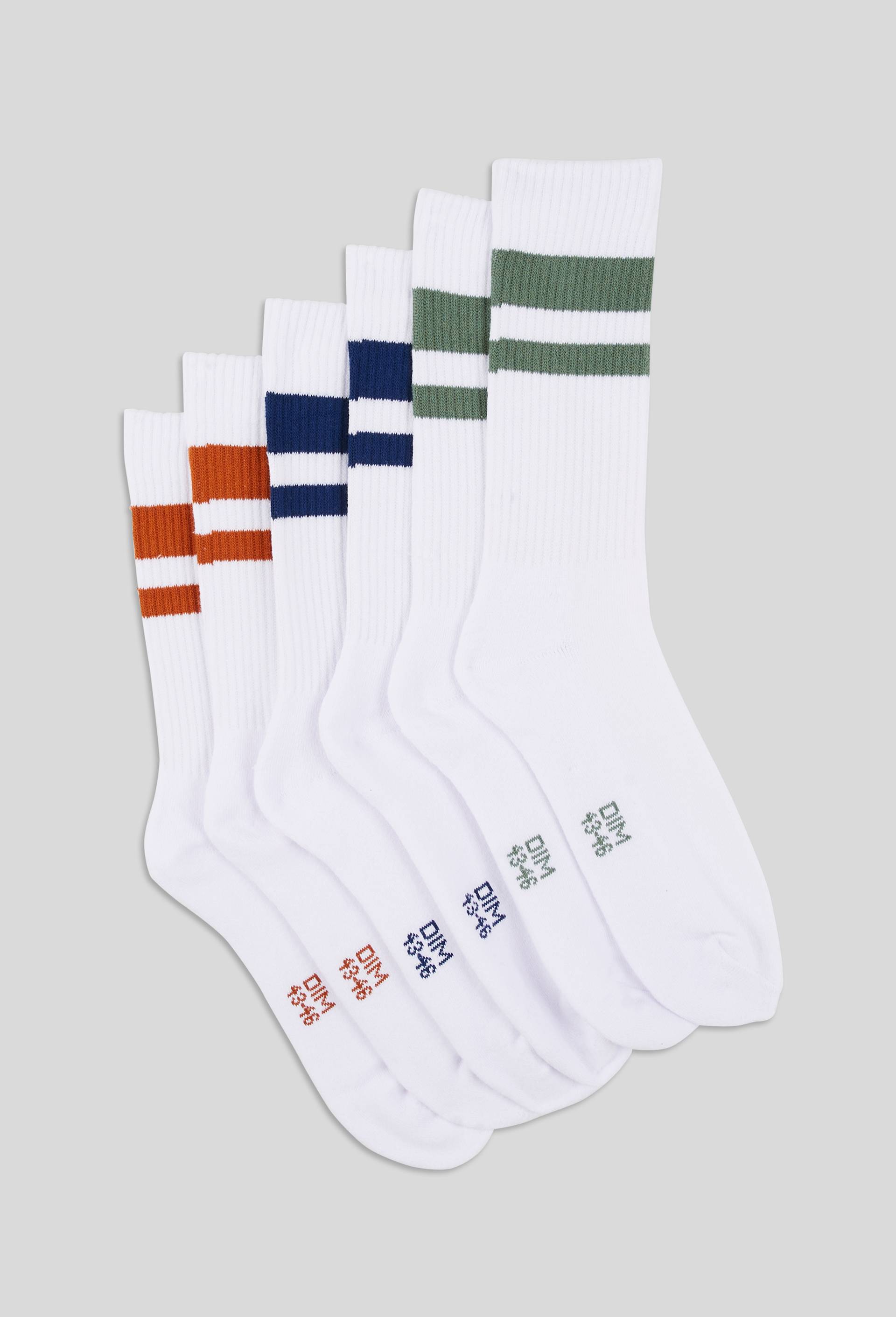 Lot de 3 paires de chaussettes - DIM, Gris, large image number 1