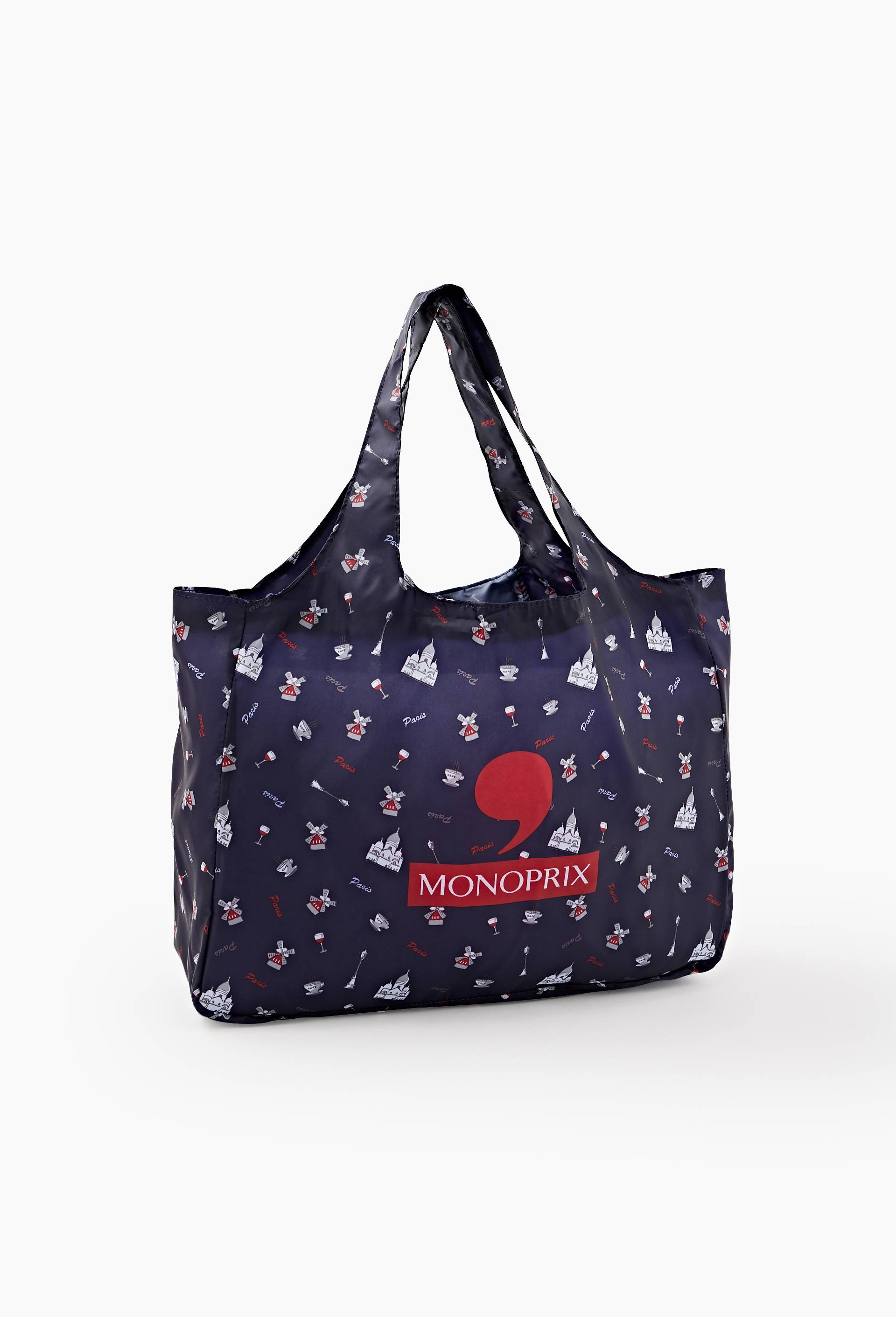 Sac de course réutilisable, spécial Paris MONOPRIX