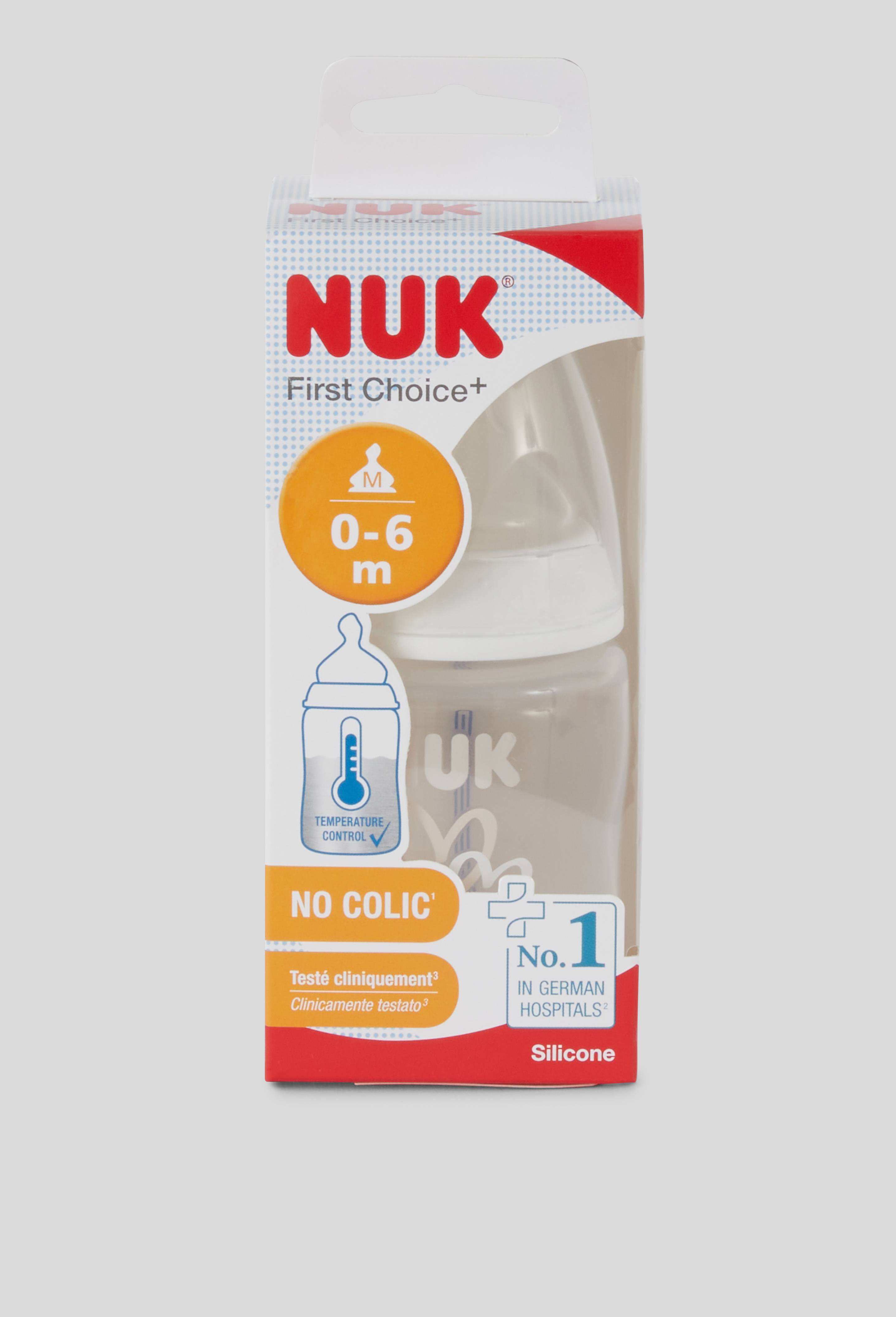First Choice+ Biberon Temperature Control 150 ml, Blanc, large image number 1.0