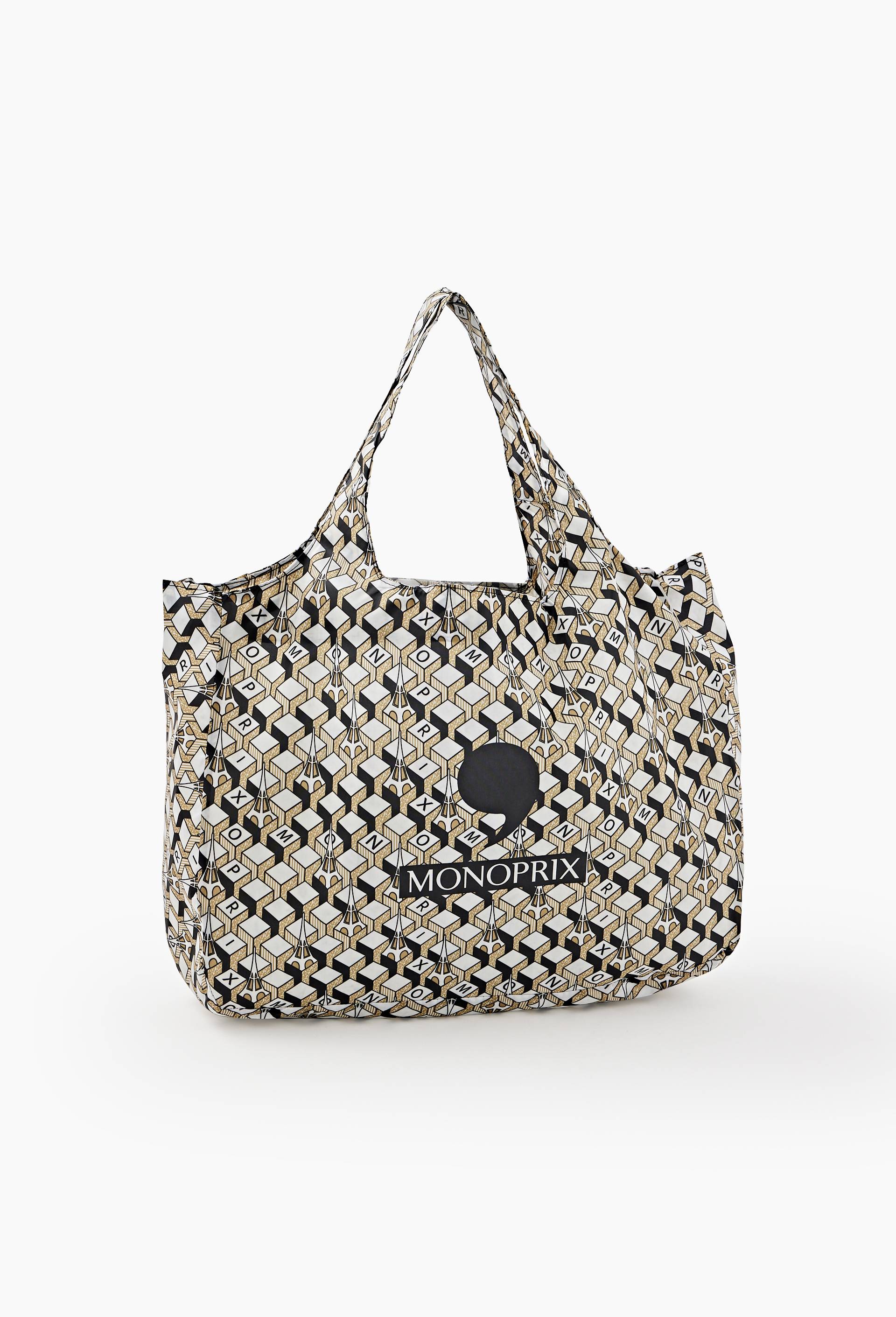 Sac de course réutilisable, tour eiffel MONOPRIX