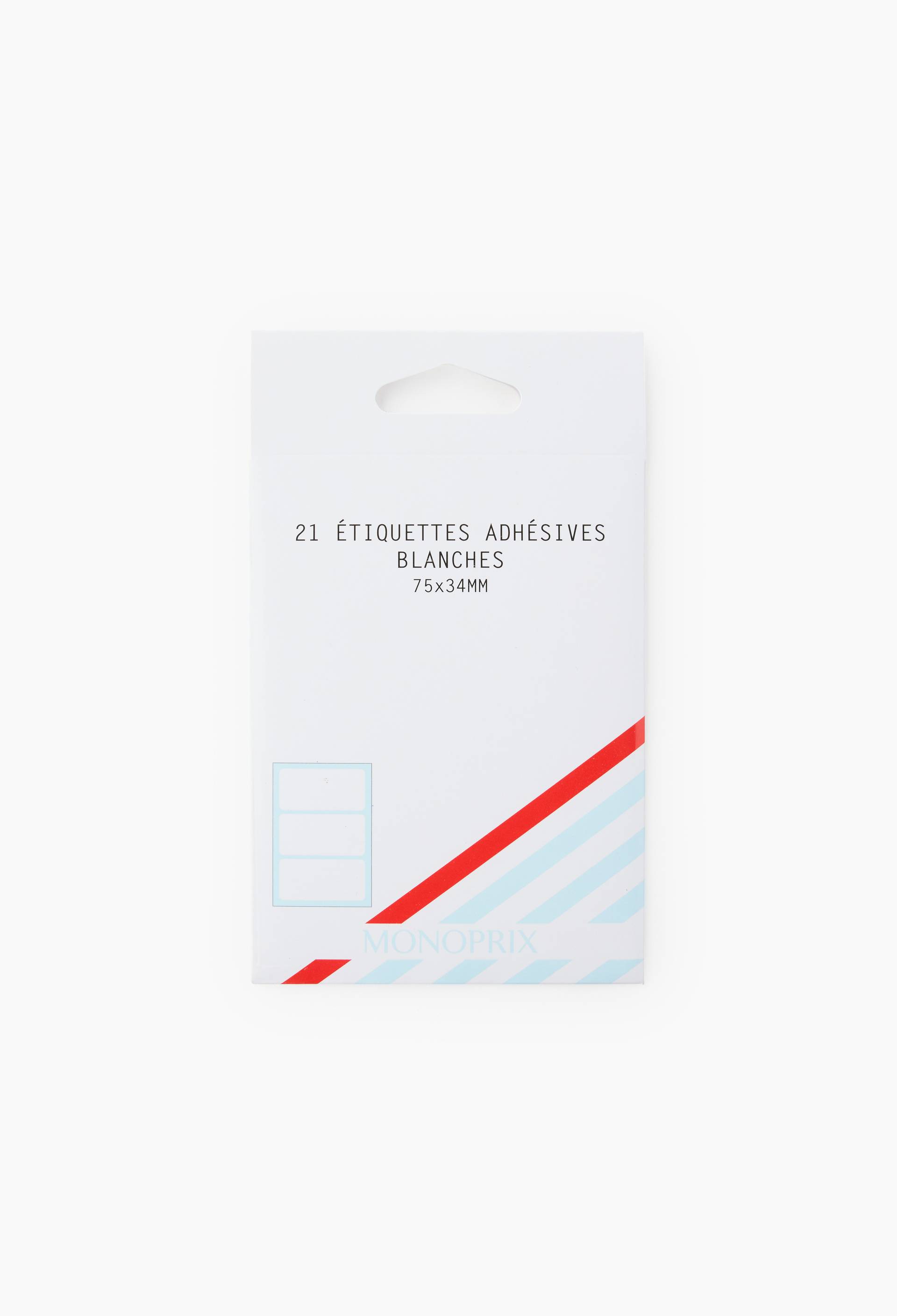 21 ETIQUETTES BLANCHES, , large image number 0