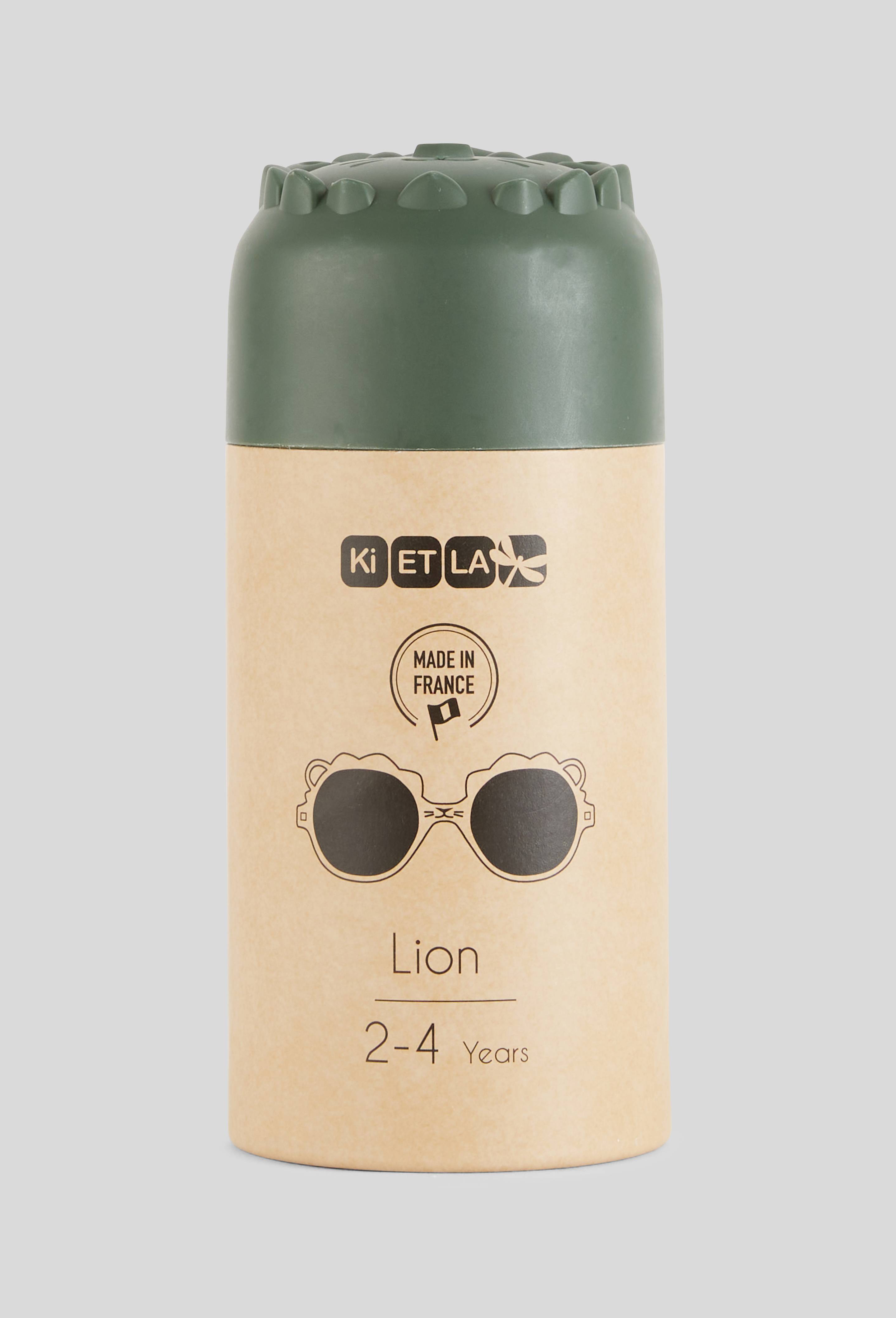 Lunettes de soleil b&eacute;b&eacute; Lion, Vert fonc&eacute;, large image number 1