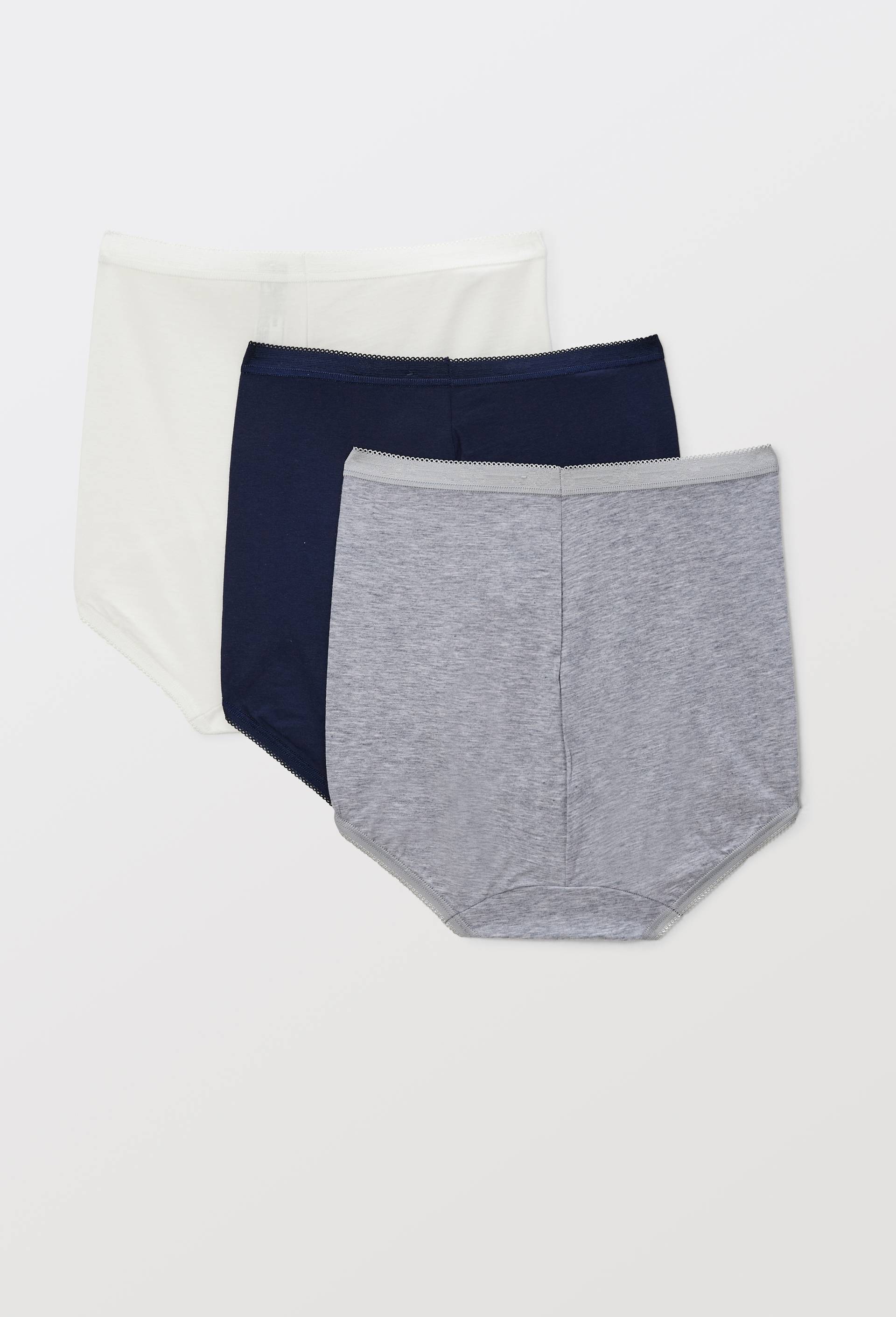 Lot de 3 culottes maxi en coton Sloggi, Marine, large image number 1