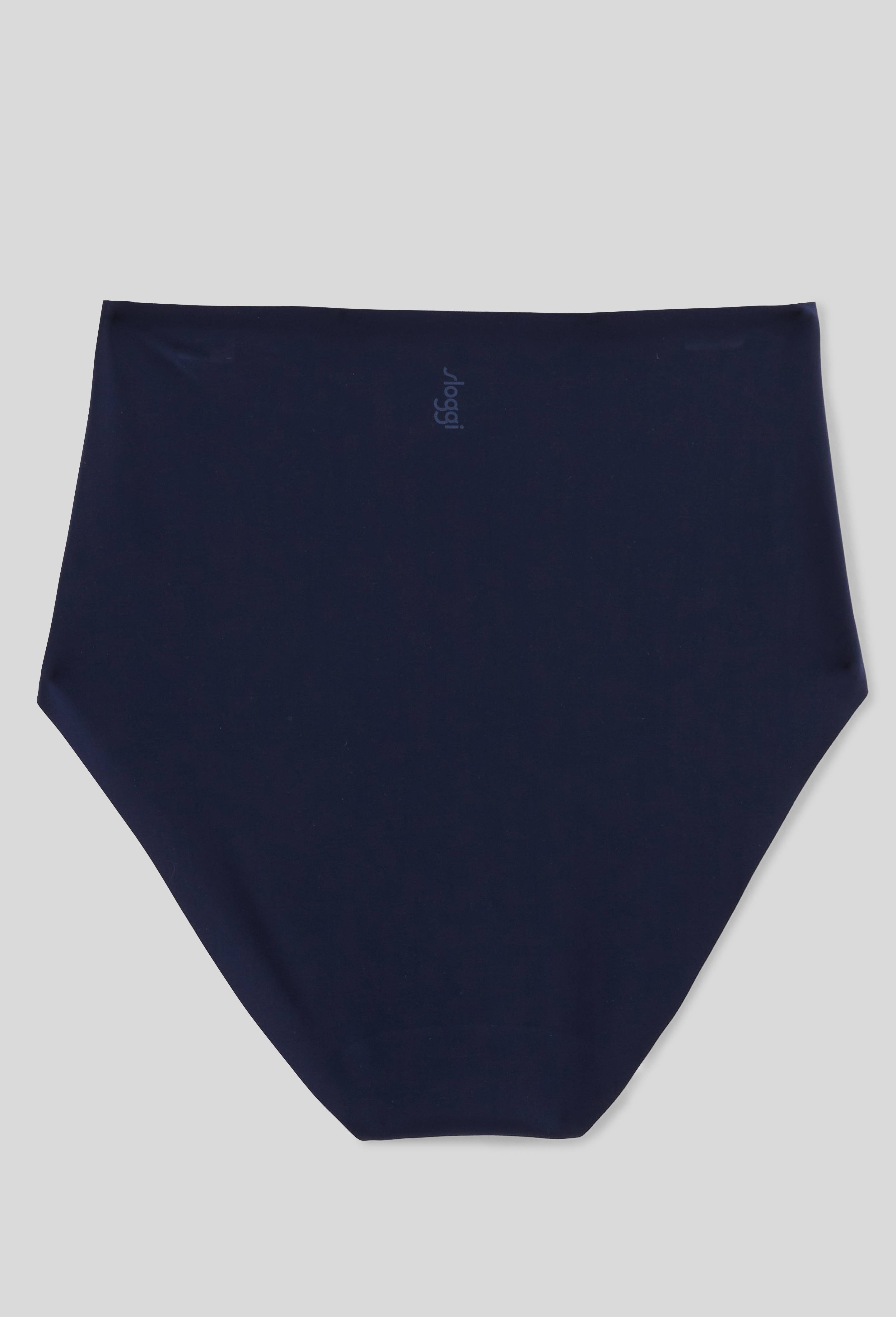 CULOTTE TAILLE HAUTE ZERO FEEL 2.0, Bleu fonc&eacute;, large image number 1