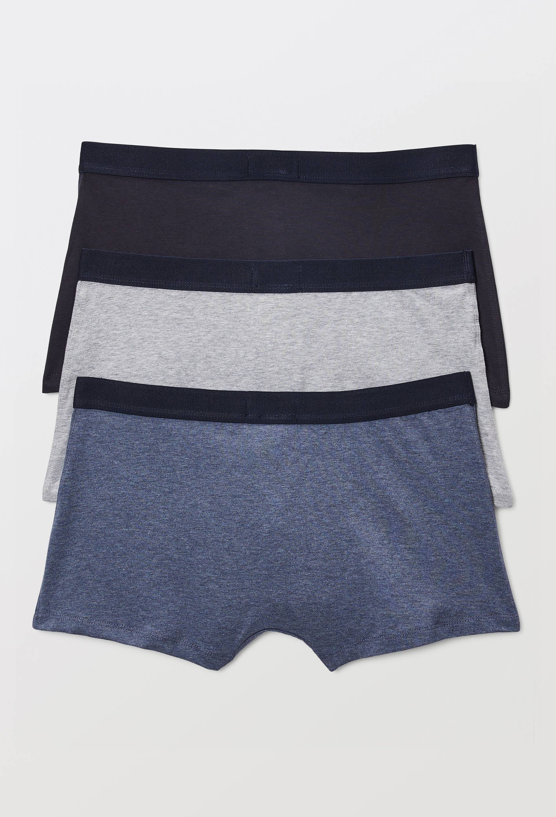 Lot de 3 boxers en coton BIO GOTS, Gris, large image number 1