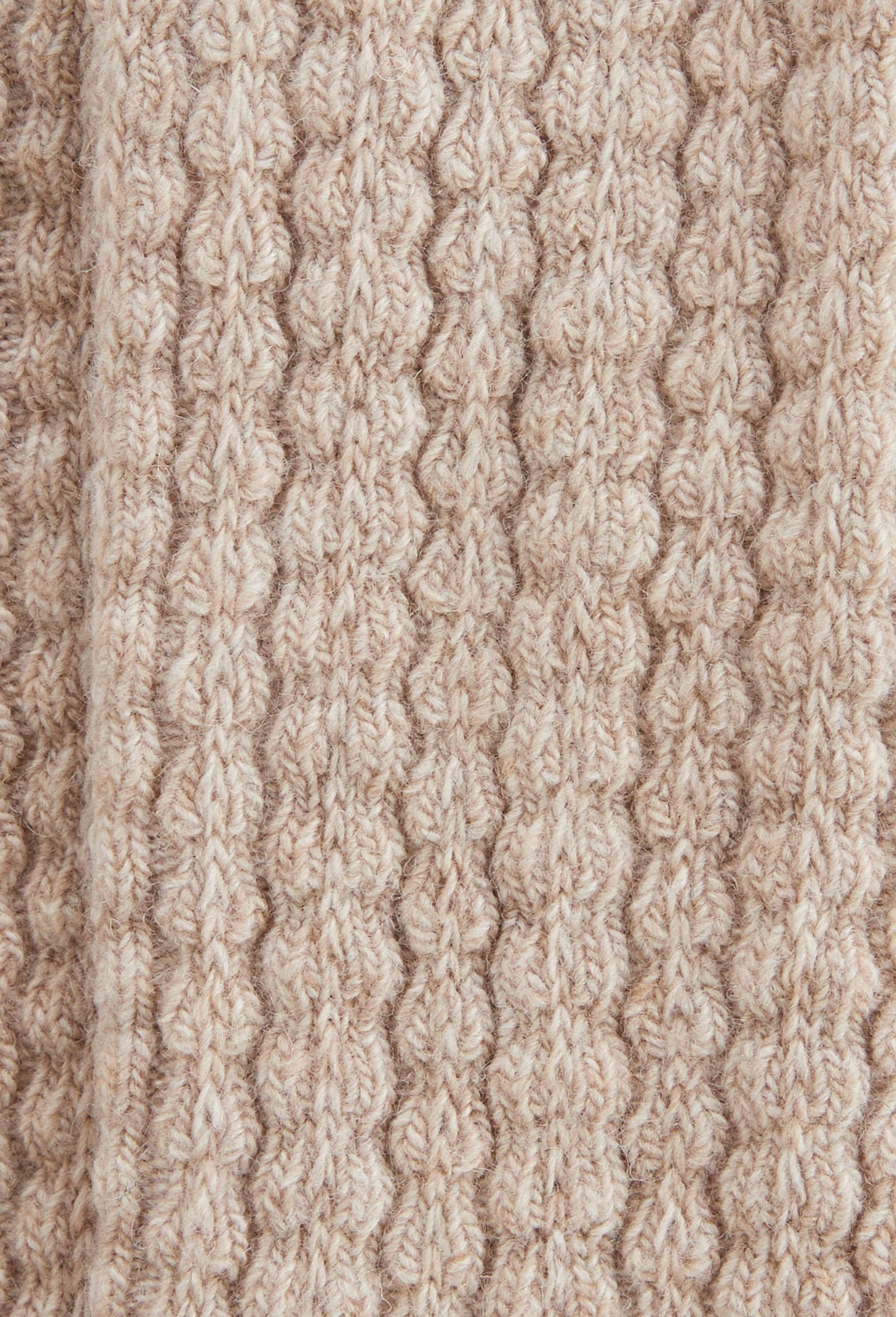 Mi-bas contiennent laine & coton, Beige, large image number 1.0