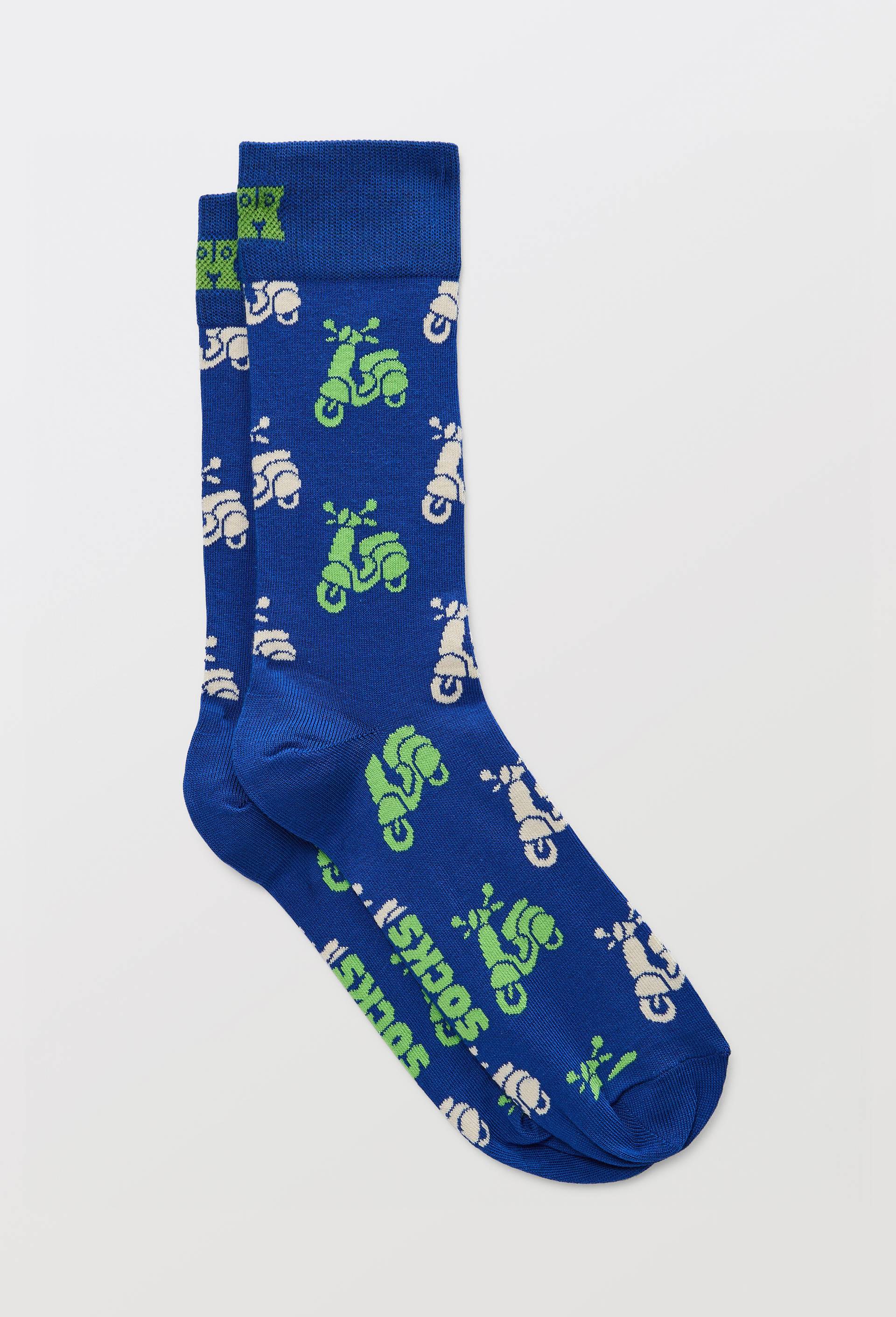 Chaussettes fantaisie en coton - Happy Socks, Vert, large image number 0.0