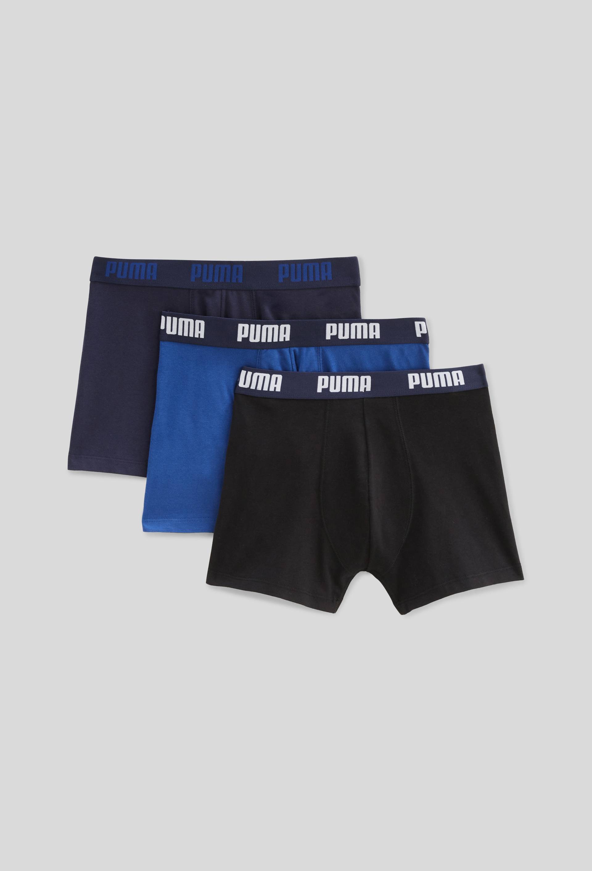 Boxers en coton - Puma, Bleu, large image number 0