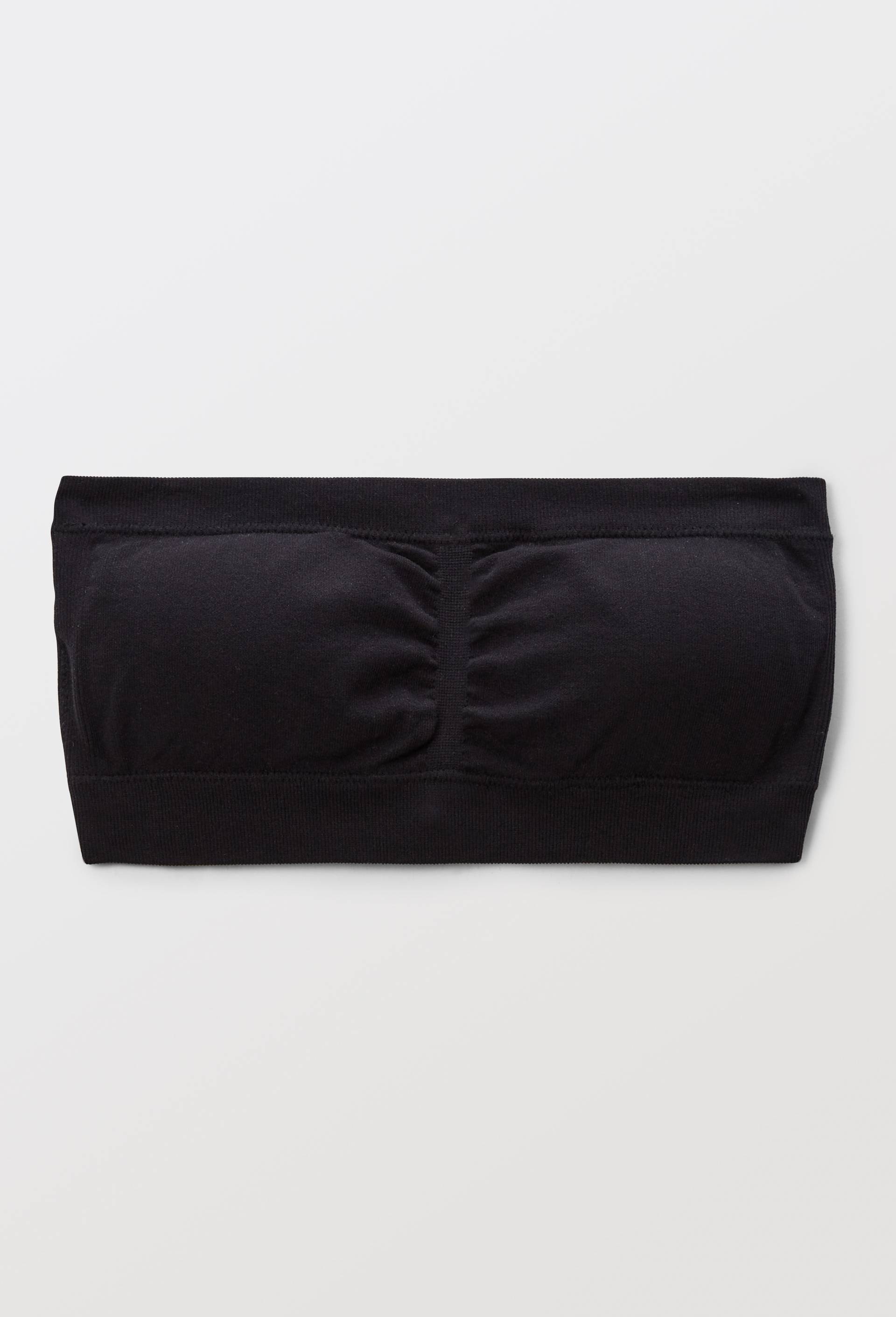 Bandeau sans coutures avec coques amovibles, Noir, large image number 2