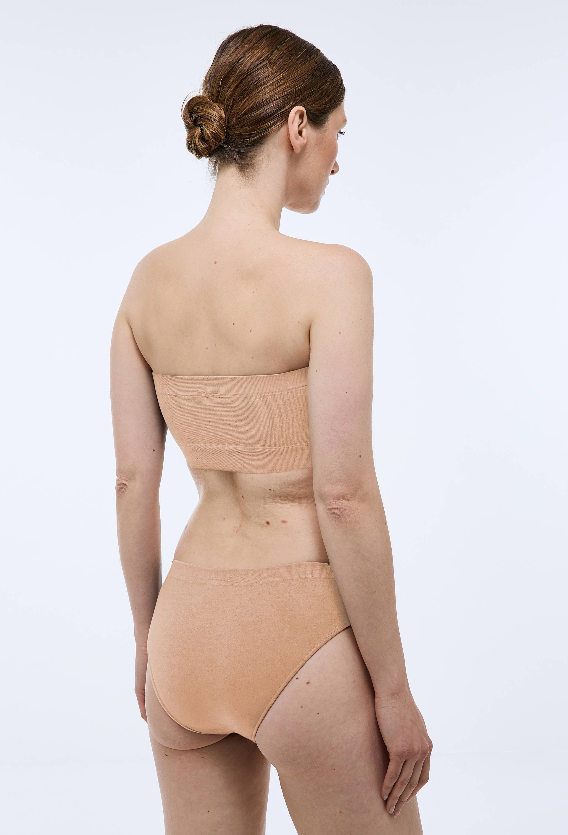 Bandeau sans coutures avec coques amovibles, Rose clair, large image number 1