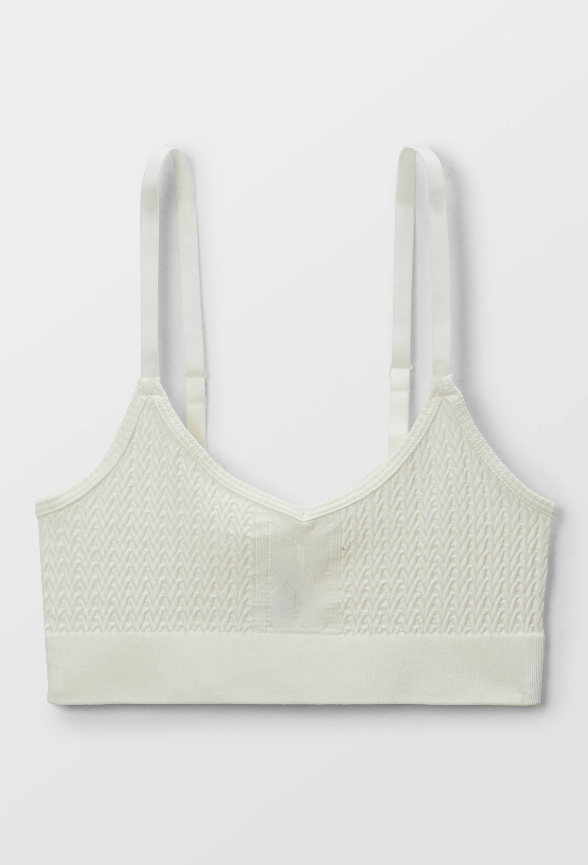 Brassière MEGHAN sans coutures motif jacquard - MONOPRIX - Modalova