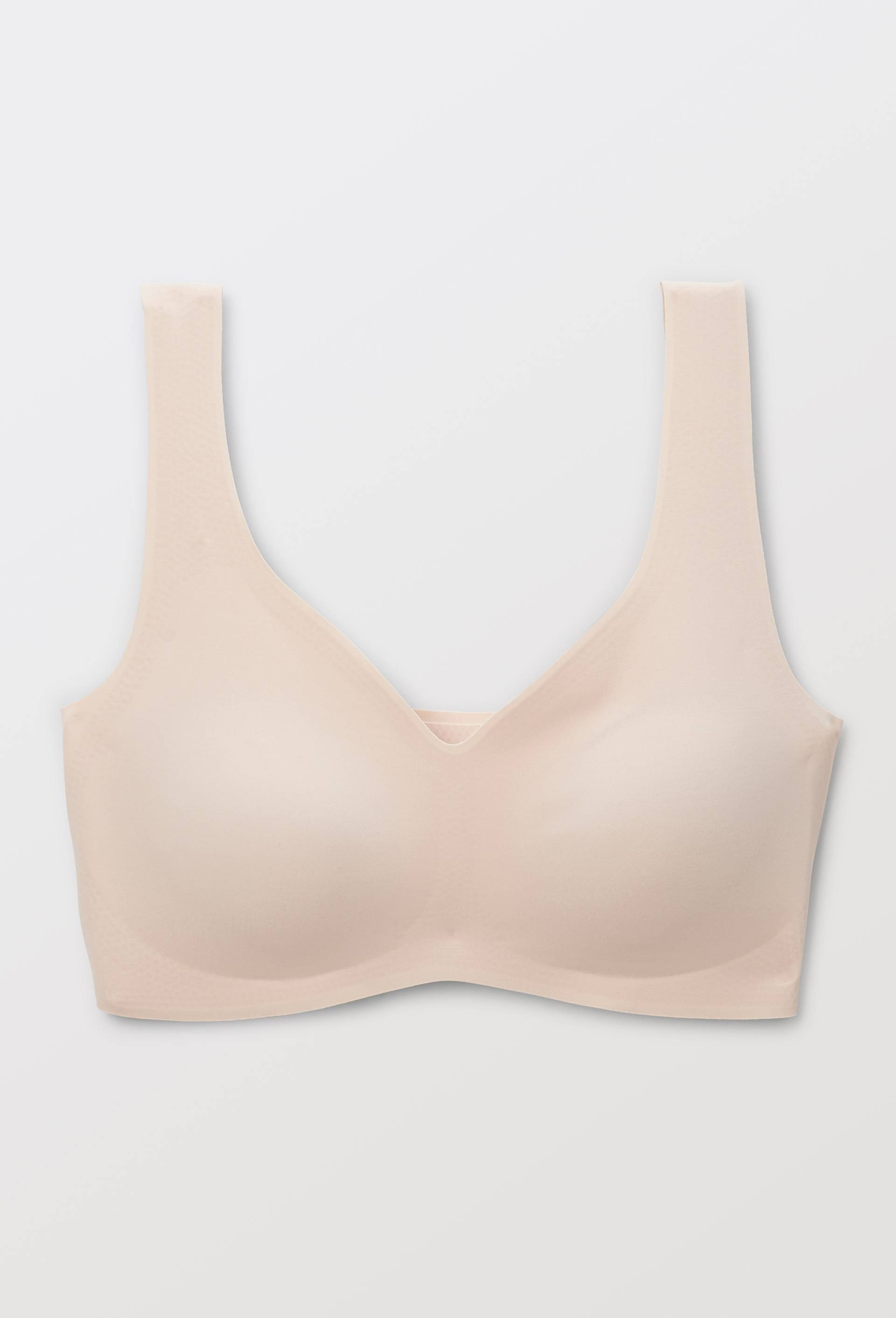 Brassi&egrave;re confort en microfibre avec coques amovibles, Rose clair, large image number 2