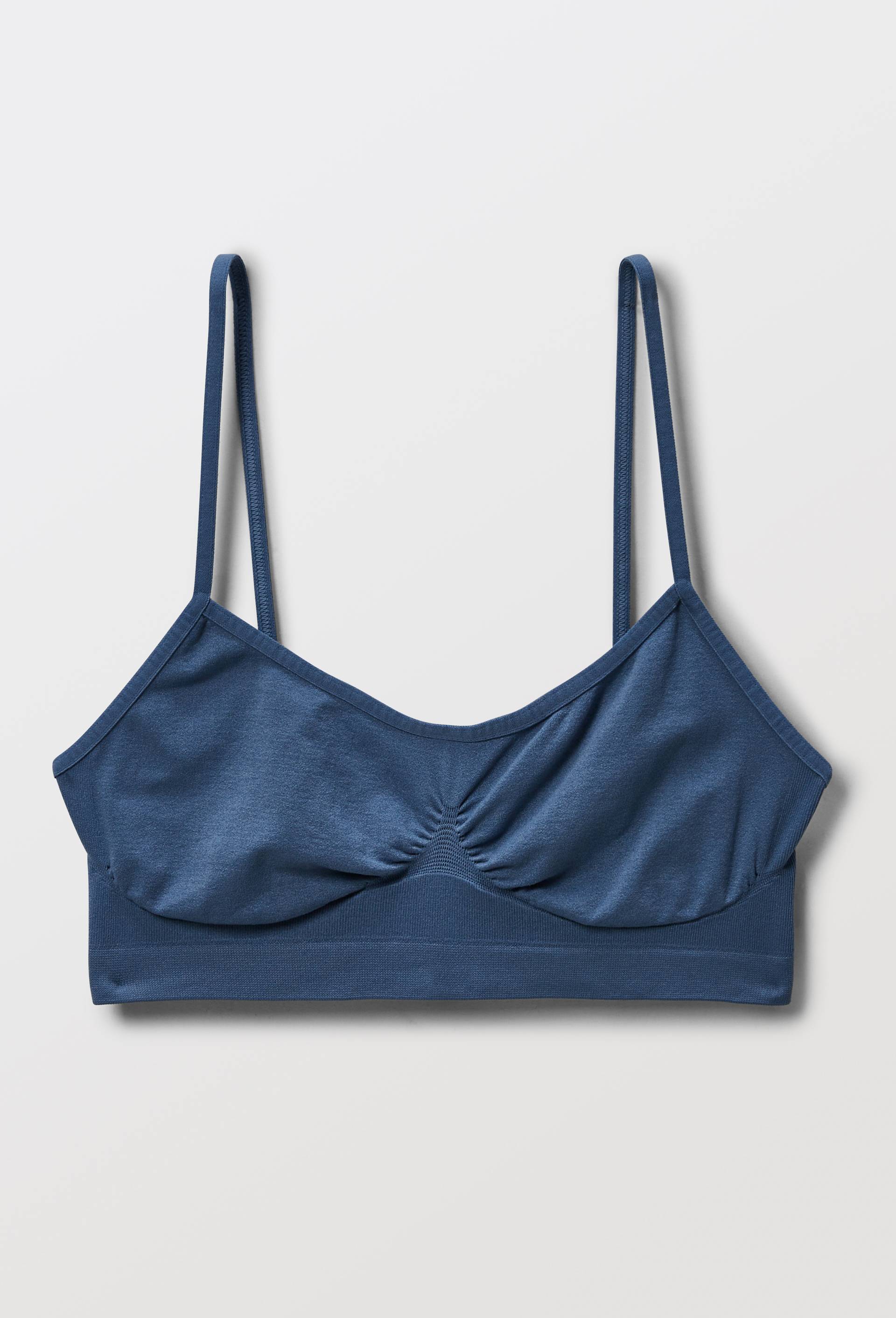 Brassi&egrave;re MIA sans coutures, Bleu, large image number 2