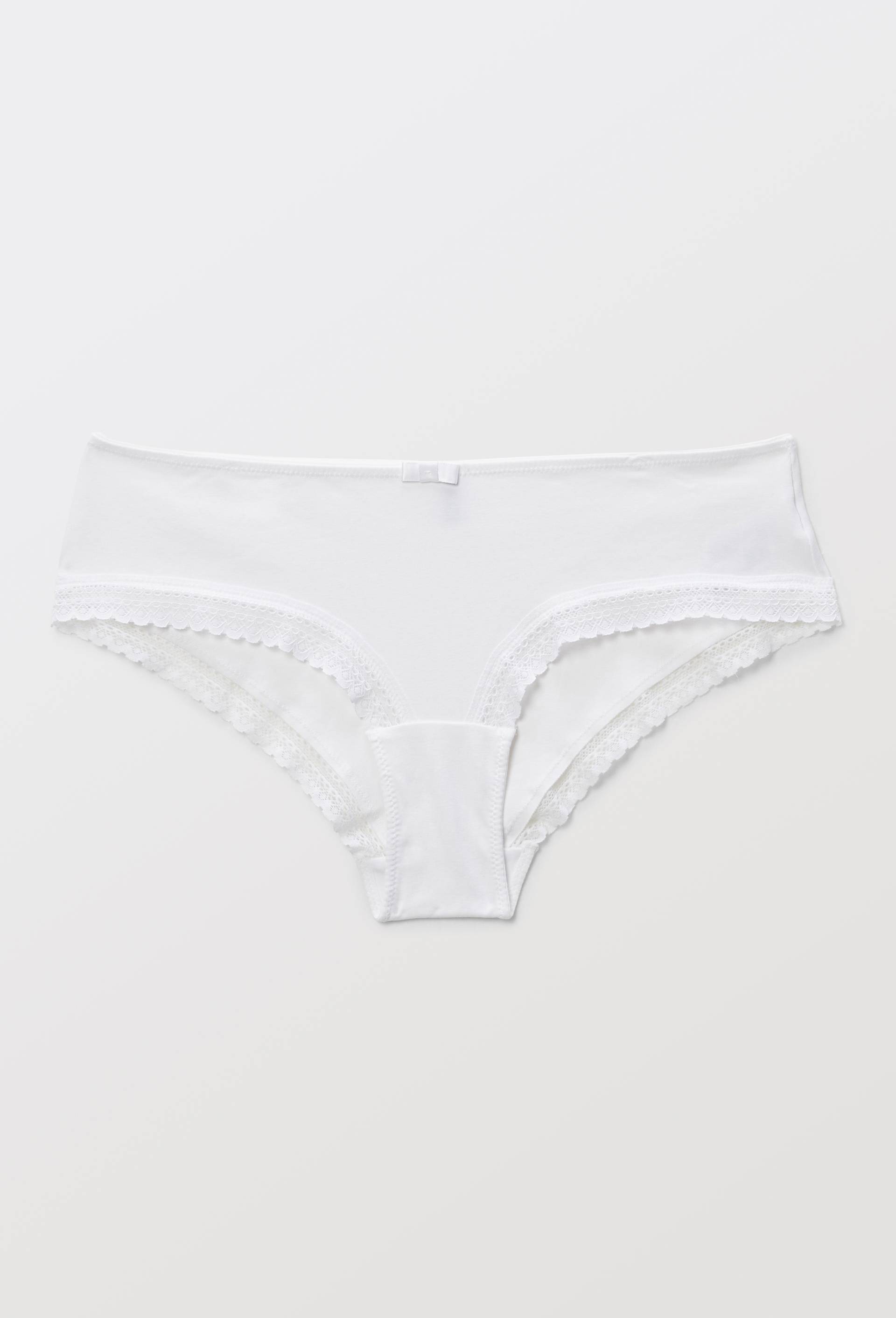 Shorty DIANE contenant du coton BIO GOTS, Blanc, large image number 3