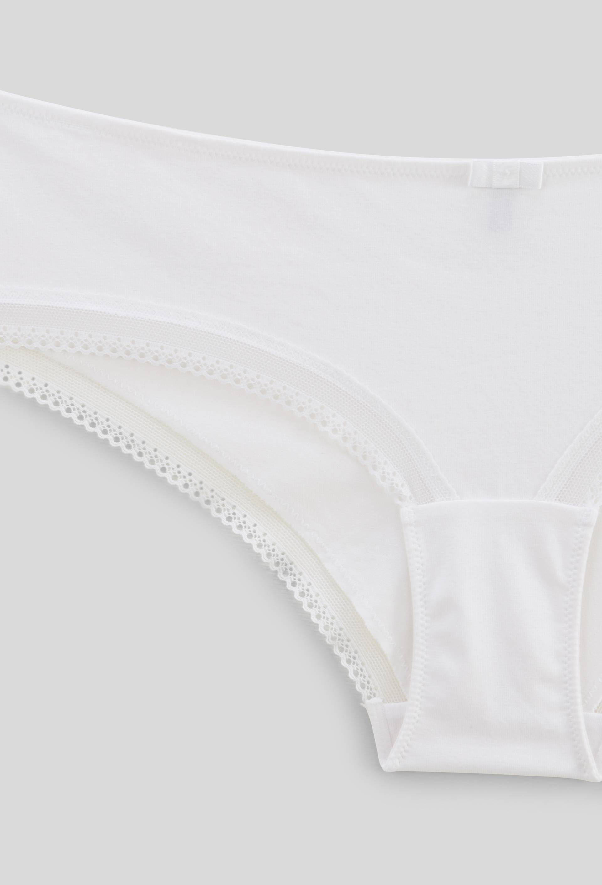 Shorty DIANE contenant du coton BIO GOTS, Blanc, large image number 4.0