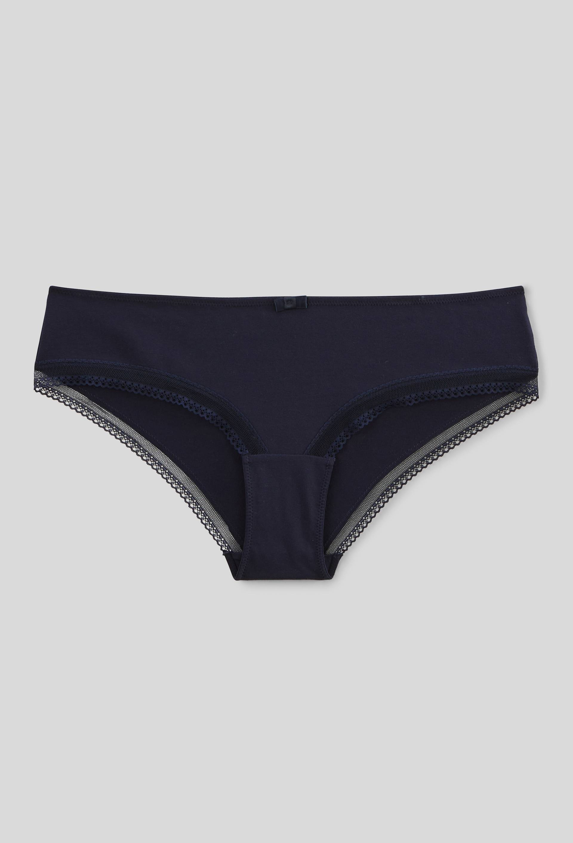 Shorty DIANE contenant du coton BIO GOTS, Bleu fonc&eacute;, large image number 2