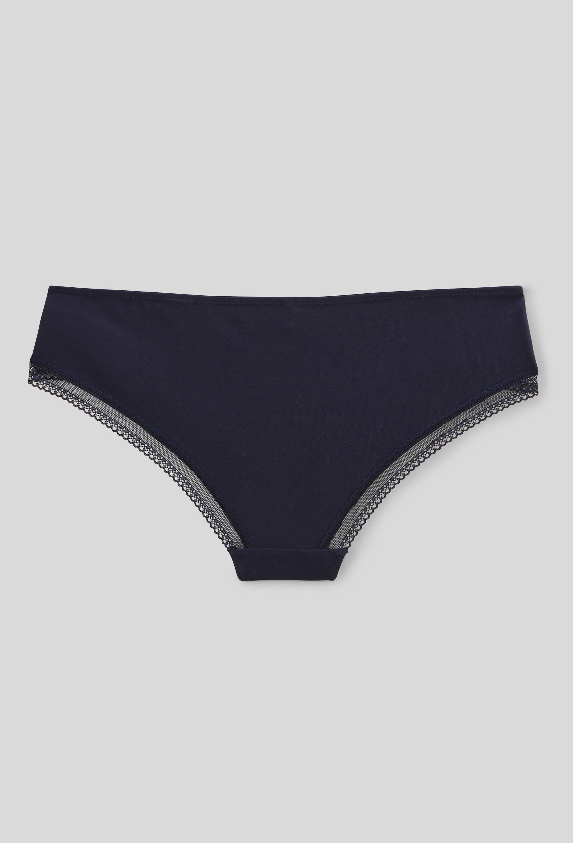 Shorty DIANE contenant du coton BIO GOTS, Bleu fonc&eacute;, large image number 3