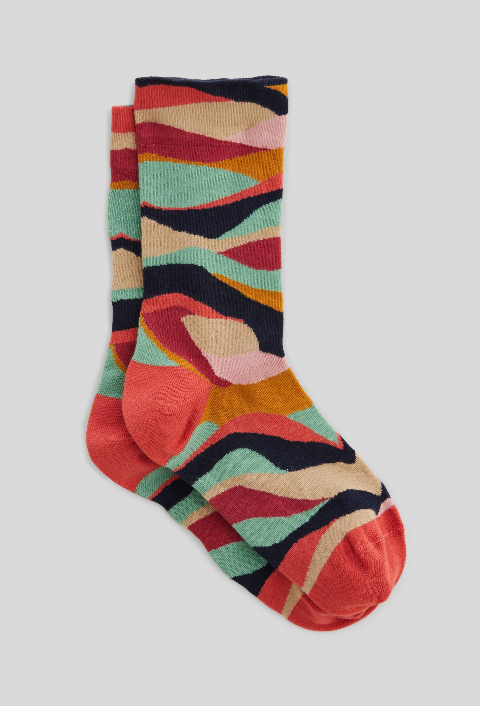 Paire de chaussettes fantaisie PREMIUM MONOPRIX, Rouge, swatch image
