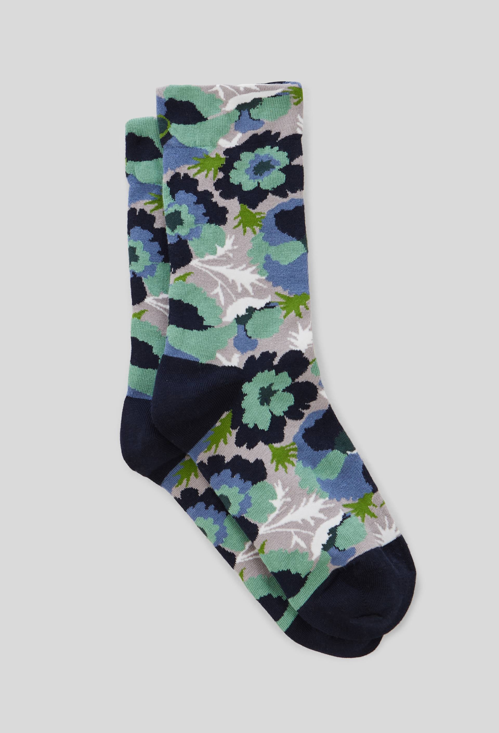 Paire de chaussettes fantaisie PREMIUM MONOPRIX, Bleu, swatch image