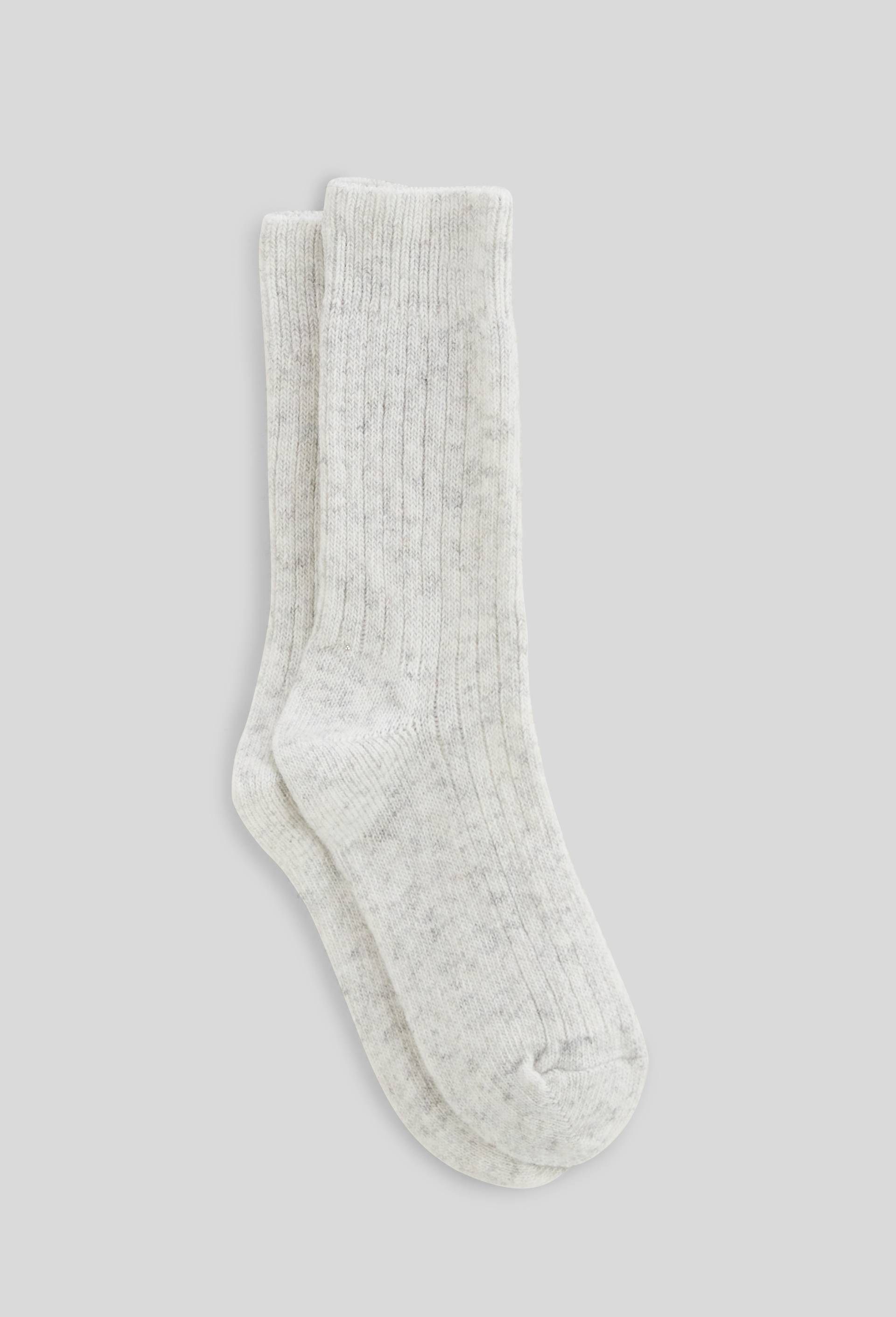 Paire de chaussettes contenant du cachemire Monoprix, Gris, swatch image