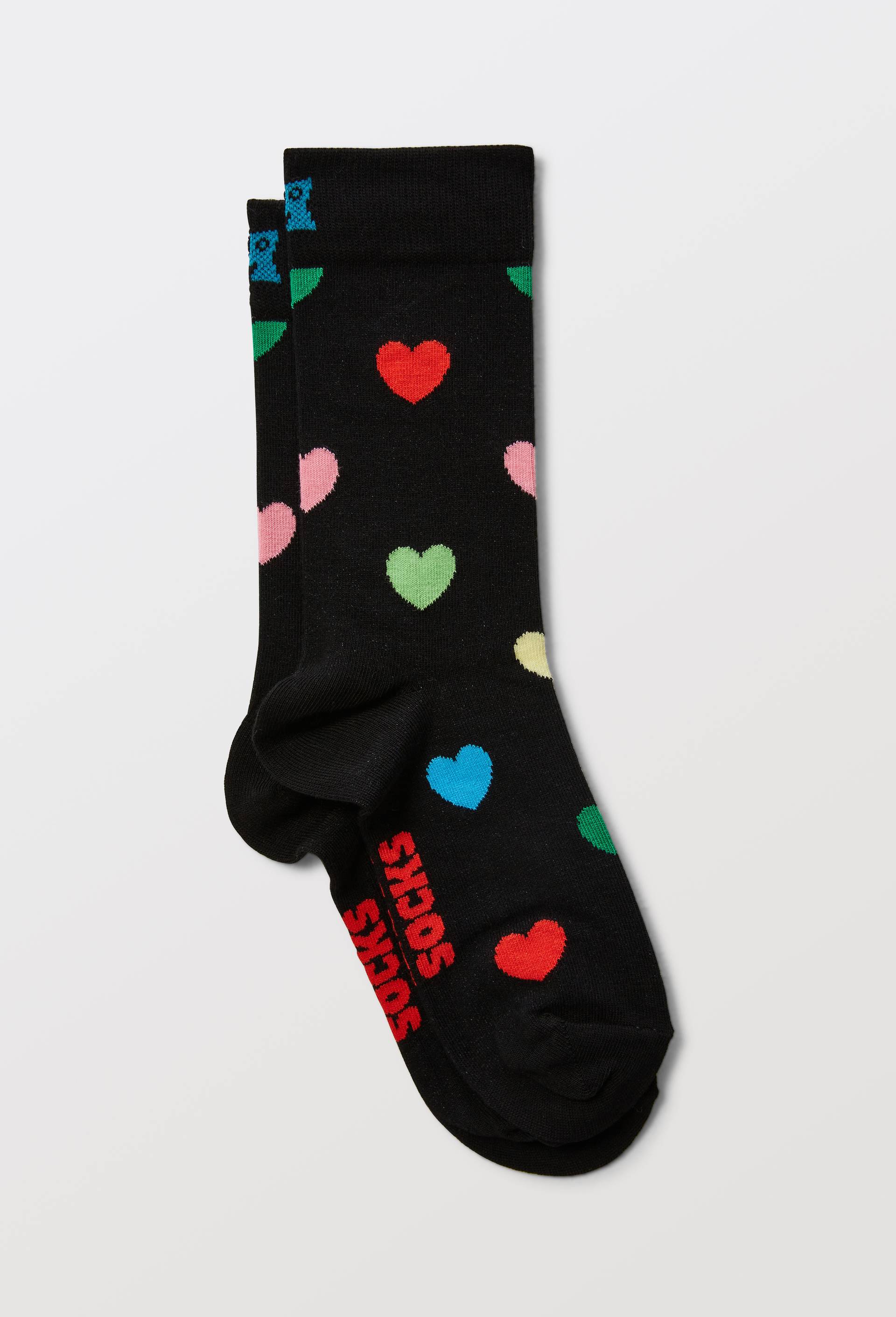 Paire de chaussettes en coton fantaisie Happy Socks, Noir, large image number 0