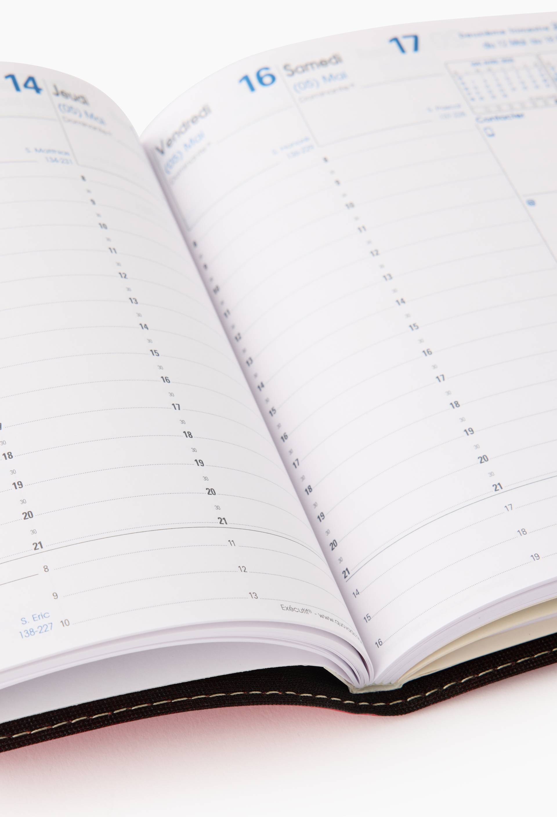 Agenda de bureau Quovadis 16 x 16cm, , large image number 2
