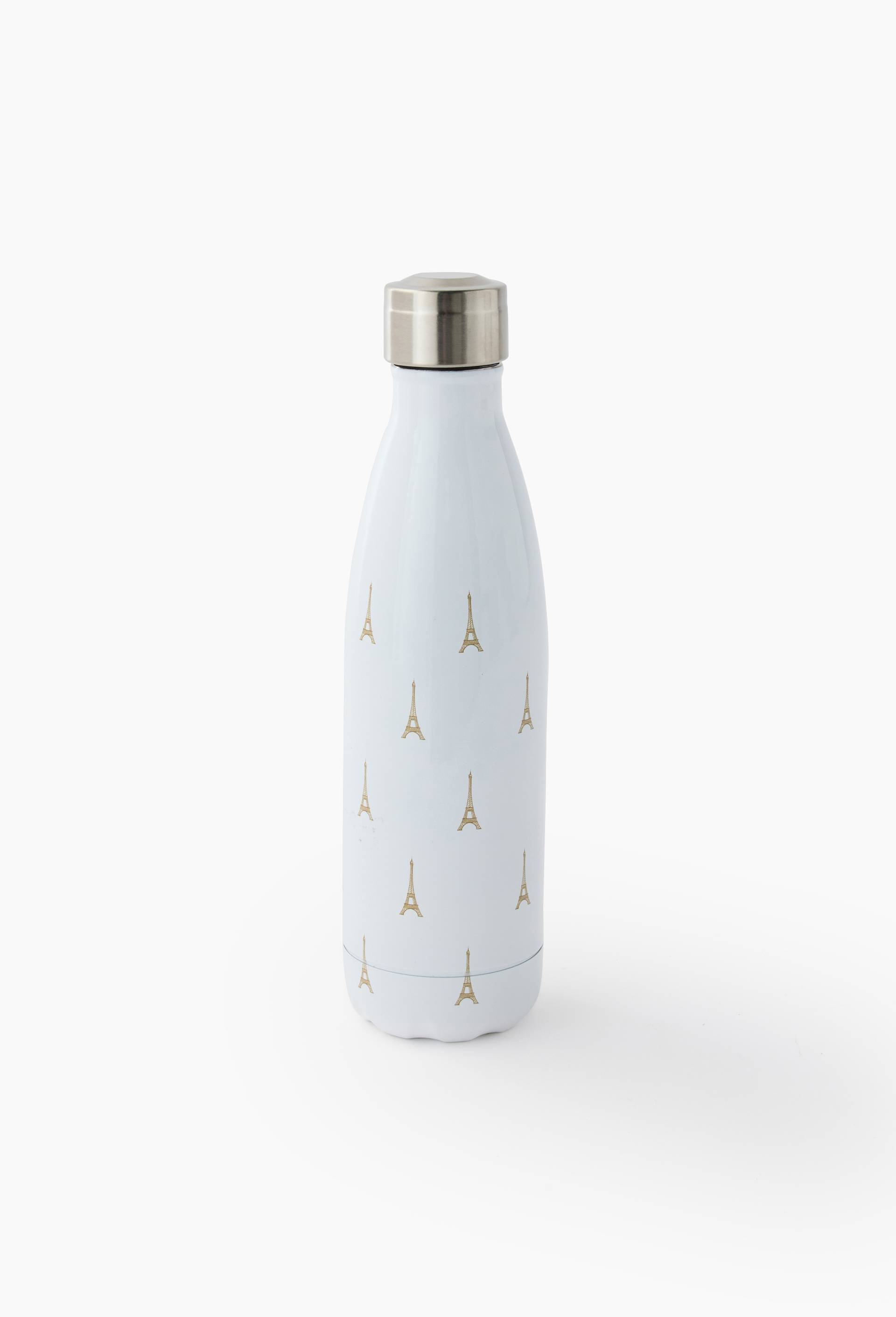 Bouteille isotherme imprim&eacute; Tour Eiffel, 500ml, en plastique , 19,8*80*80 cm, , large image number 0