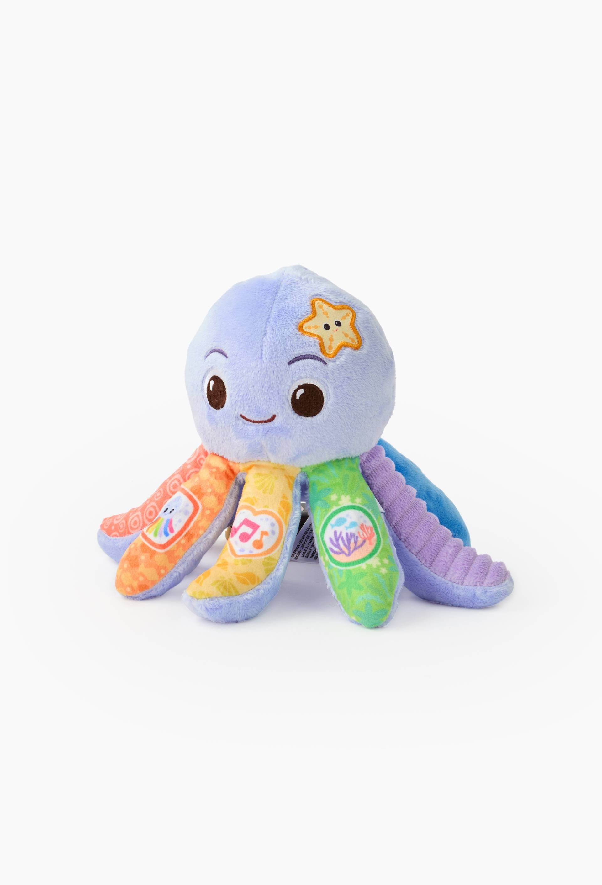 Peluche interactive - Lila, Lumi pieuvre musicale, , large image number 0