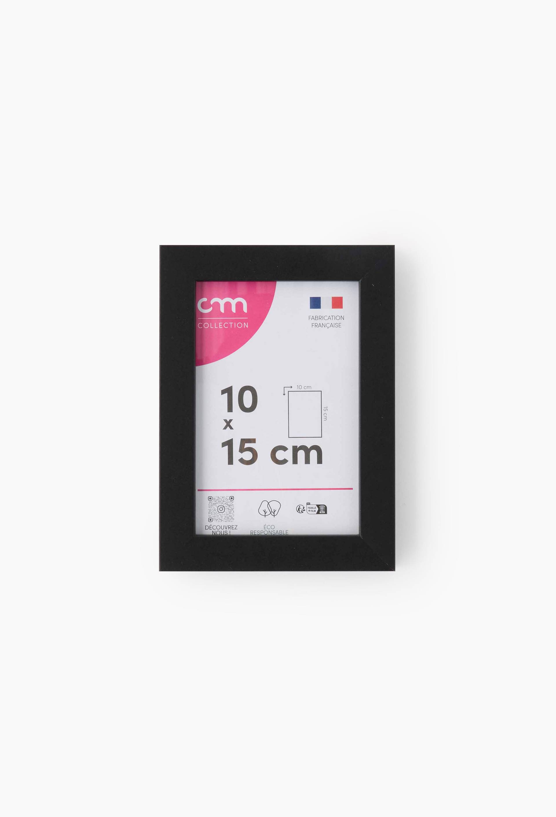 Cadre photo, 10x15 cm, noir, , large image number 0