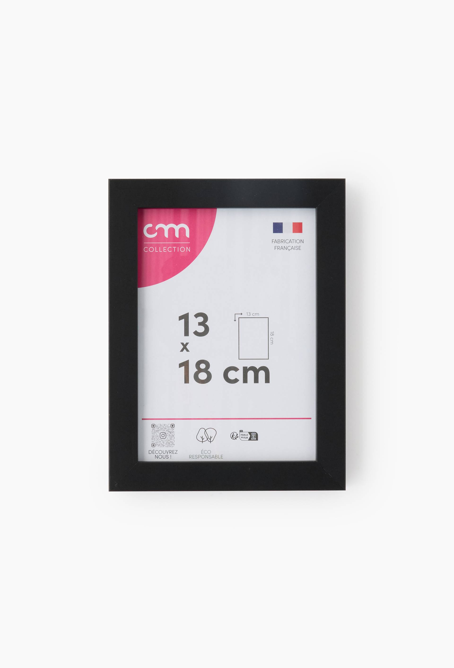 Cadre photo, 13x18 cm, noir, , large image number 0