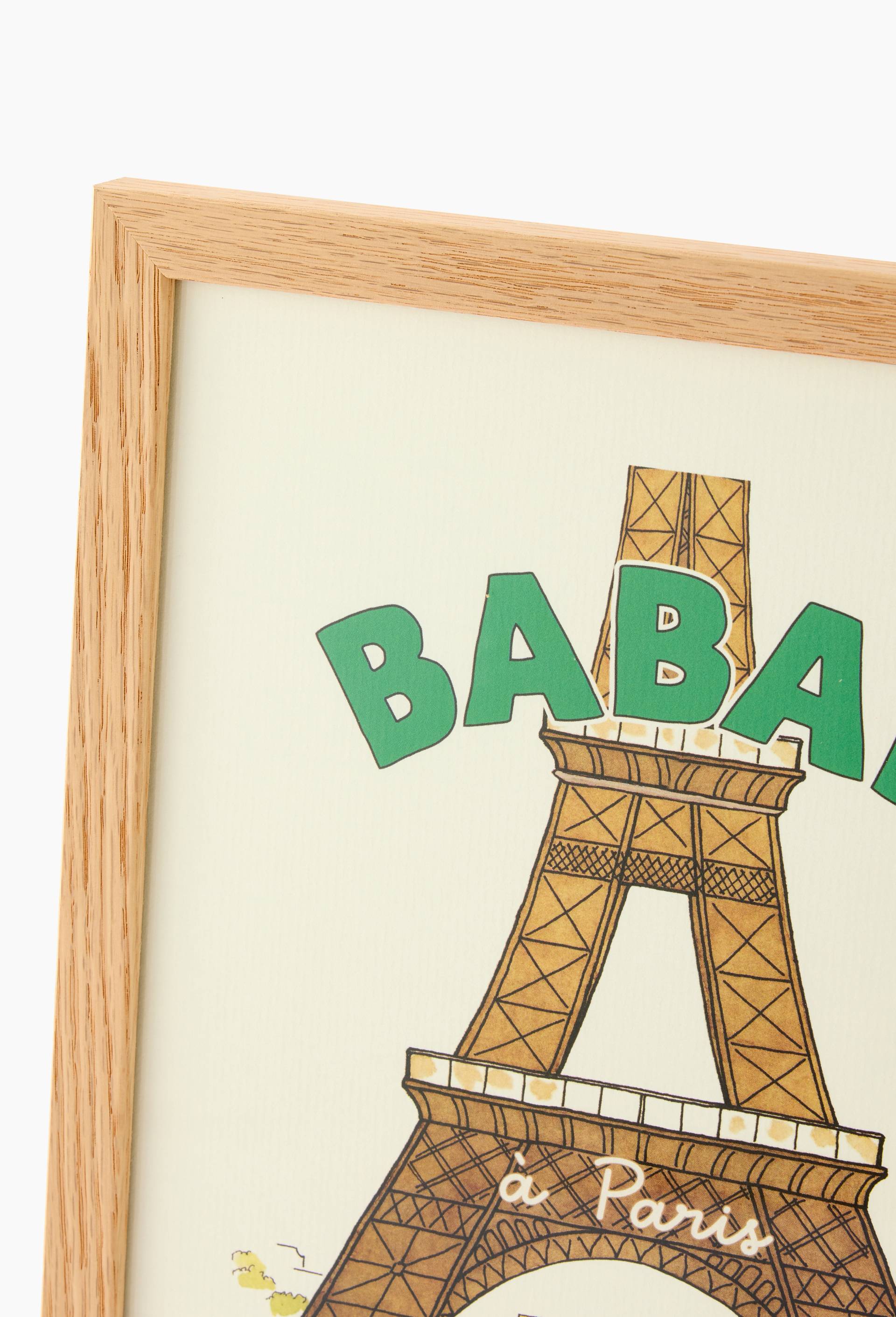 Affiche Babar &agrave; Paris, 20x30cm, , large image number 1.0