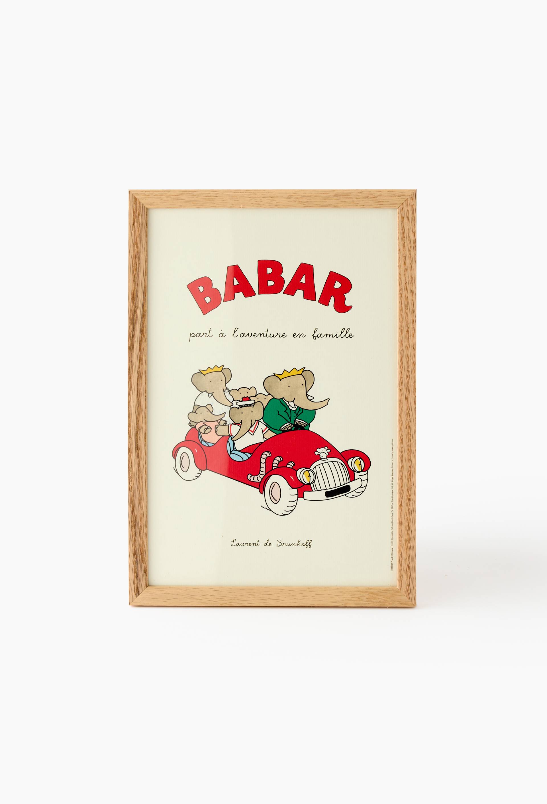 Affiche Babar part &agrave; l'aventure en famille, 20x30cm, , large image number 0