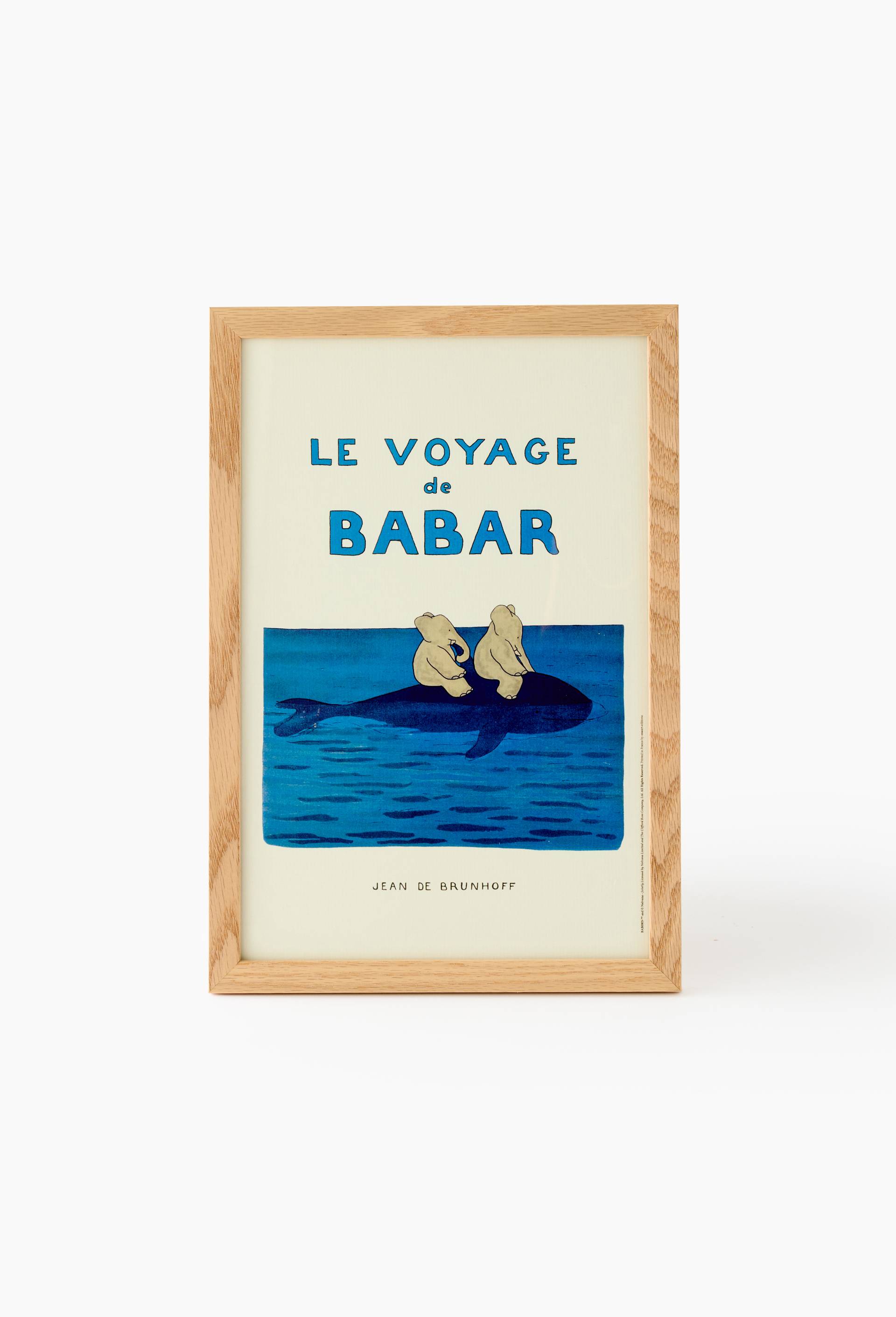Affiche Le voyage de Babar, 20x30cm, , large image number 0