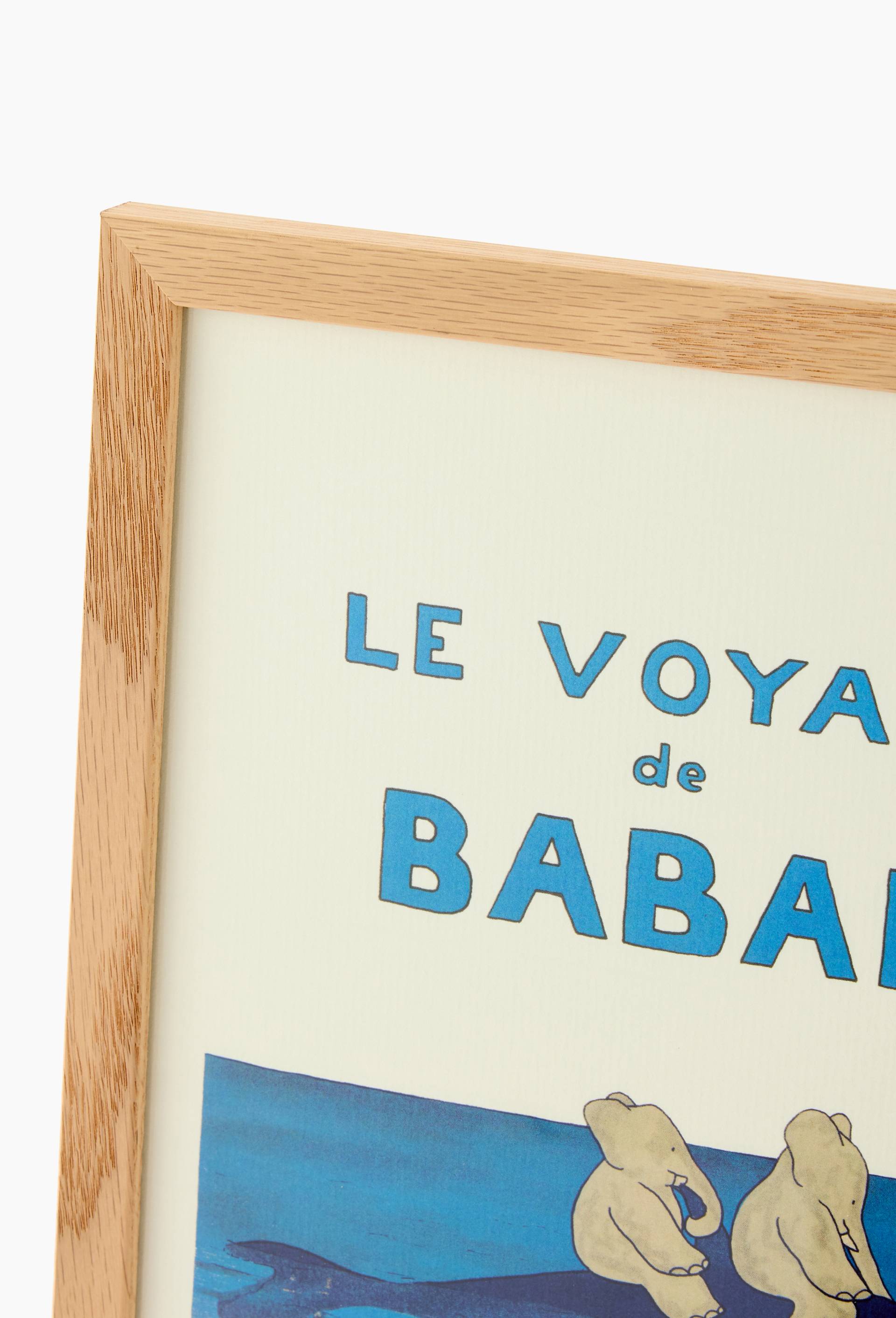 Affiche Le voyage de Babar, 20x30cm, , large image number 1
