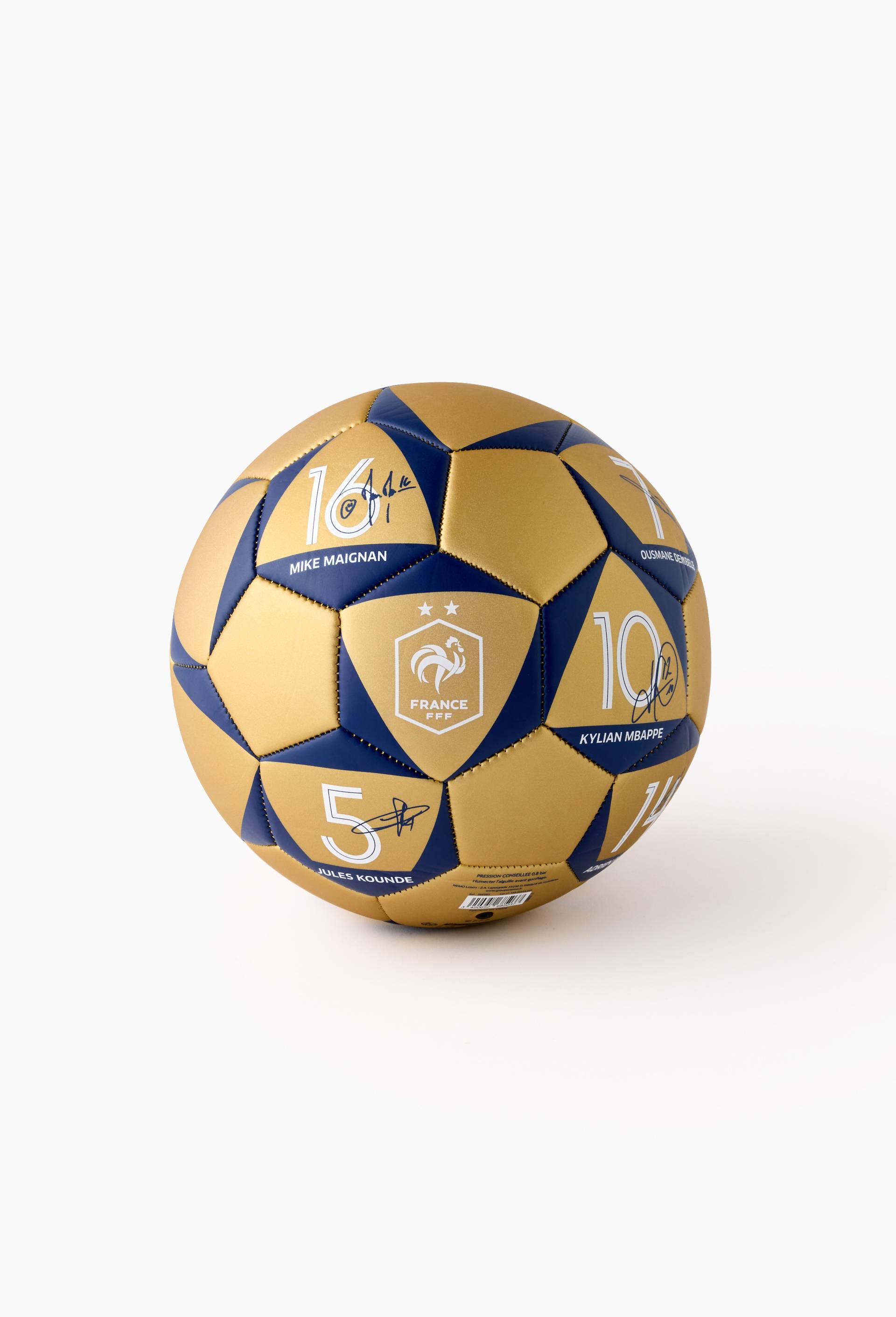 BALLON JERSEY FFF GOLD, , large image number 0.0
