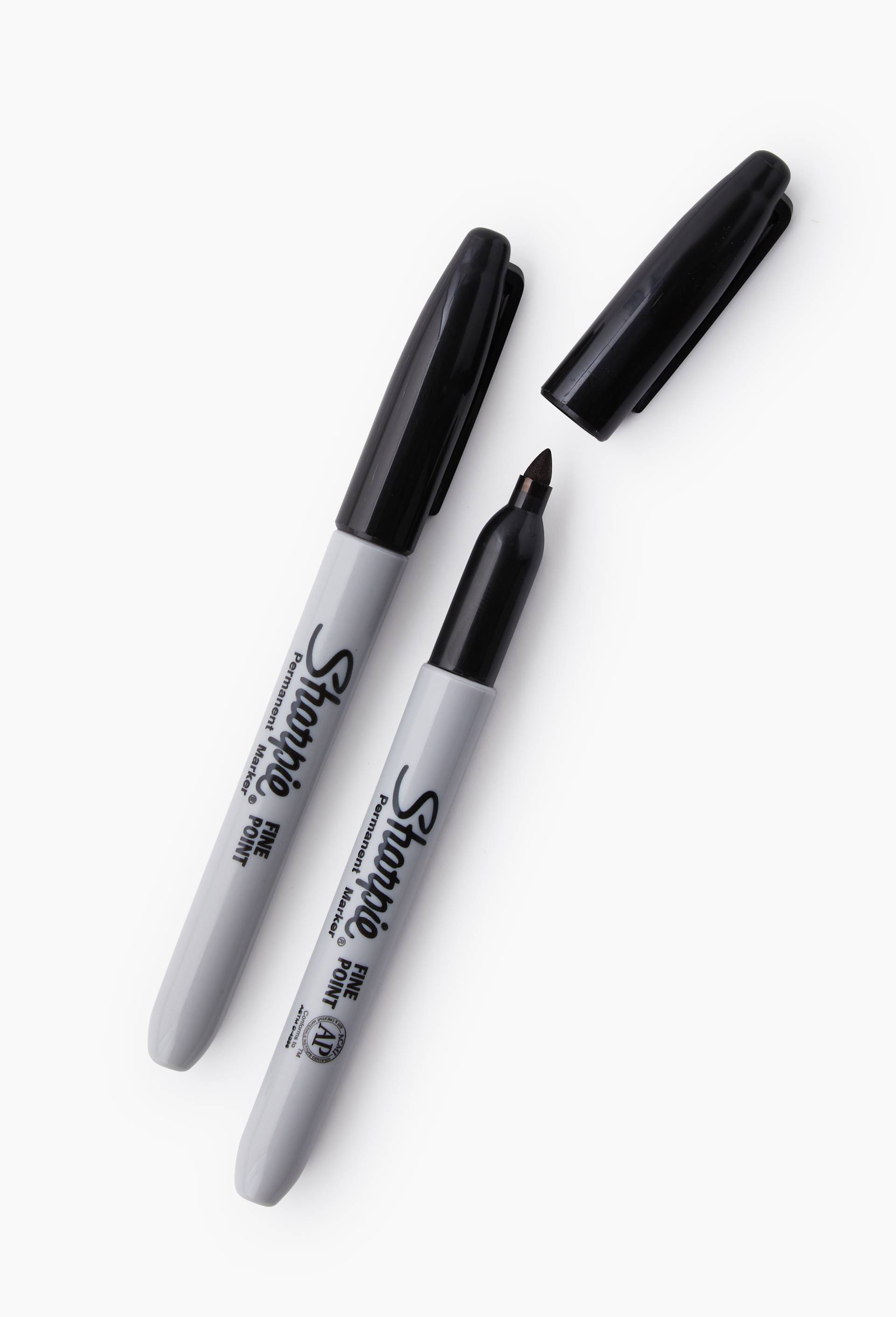 Lot de 2 marqueurs Sharpie - noir- pointe fine, , large image number 1