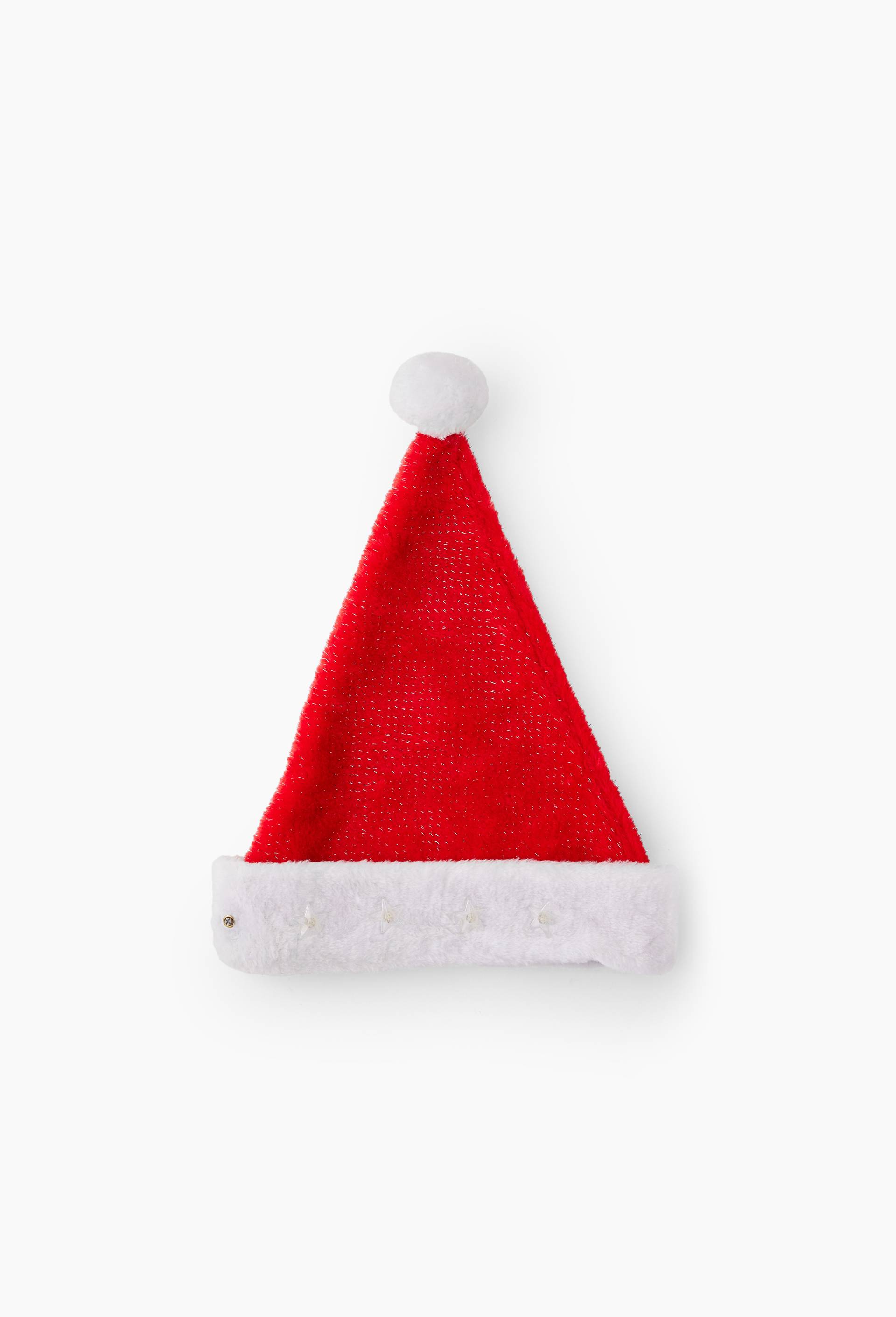 Bonnet P&egrave;re No&euml;l lumineux, , large image number 0