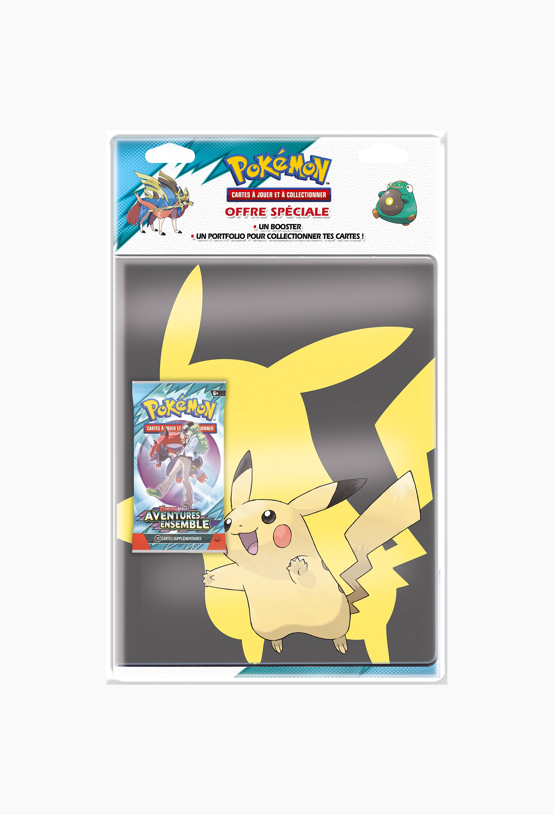 Pokémon EV09 : pack portfolio + booster, , large image number 0