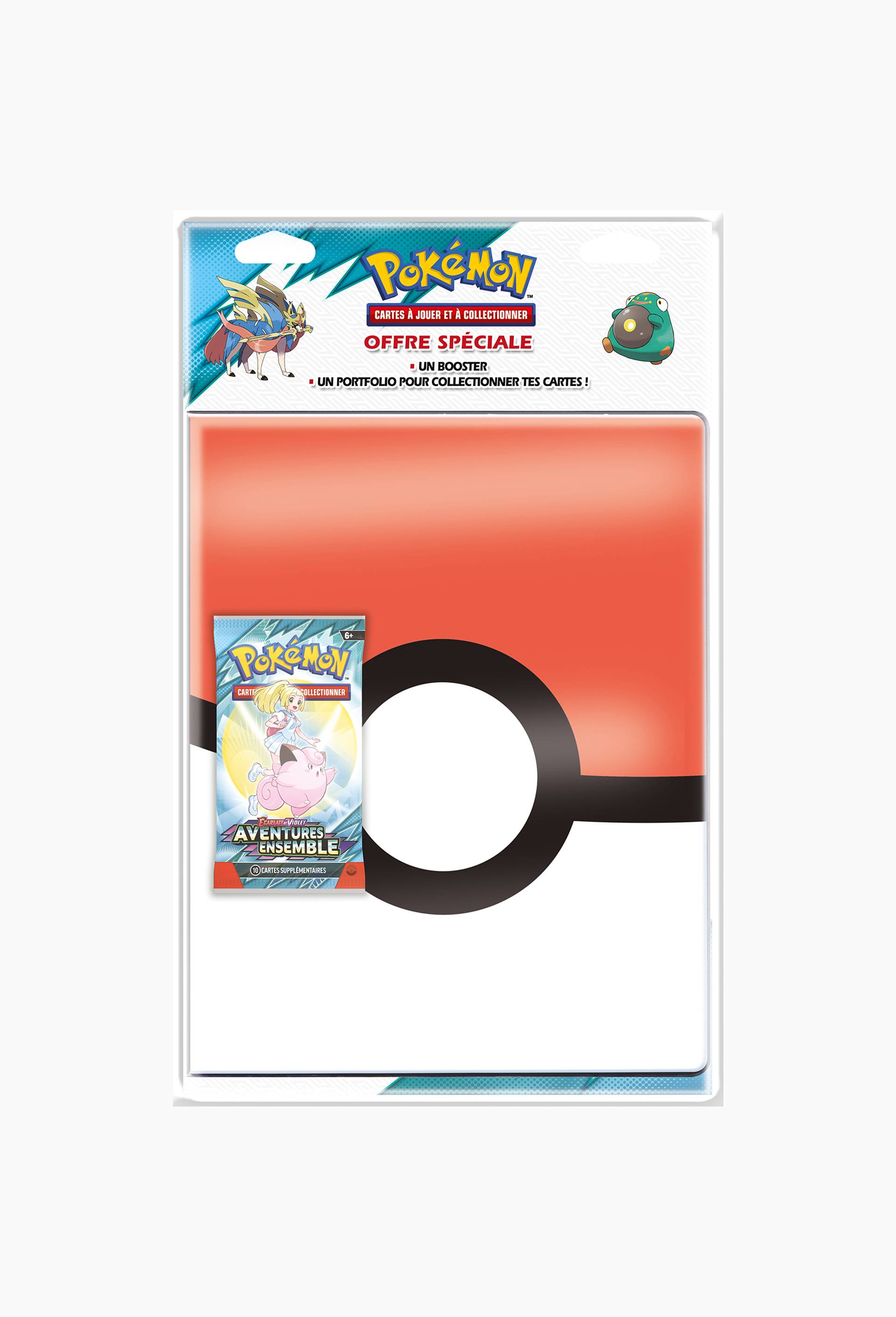 Pokémon EV09 : pack portfolio + booster, , large image number 1