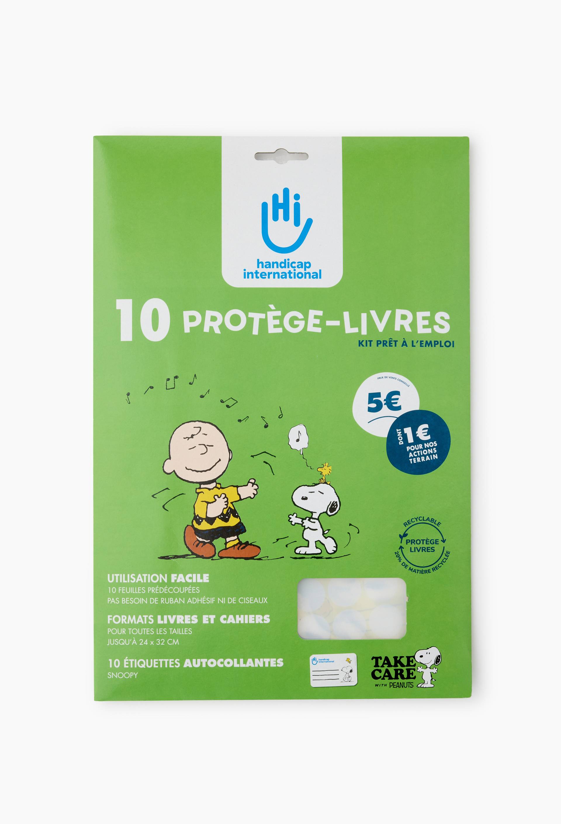 Kit 10 protège-livres, , large image number 0