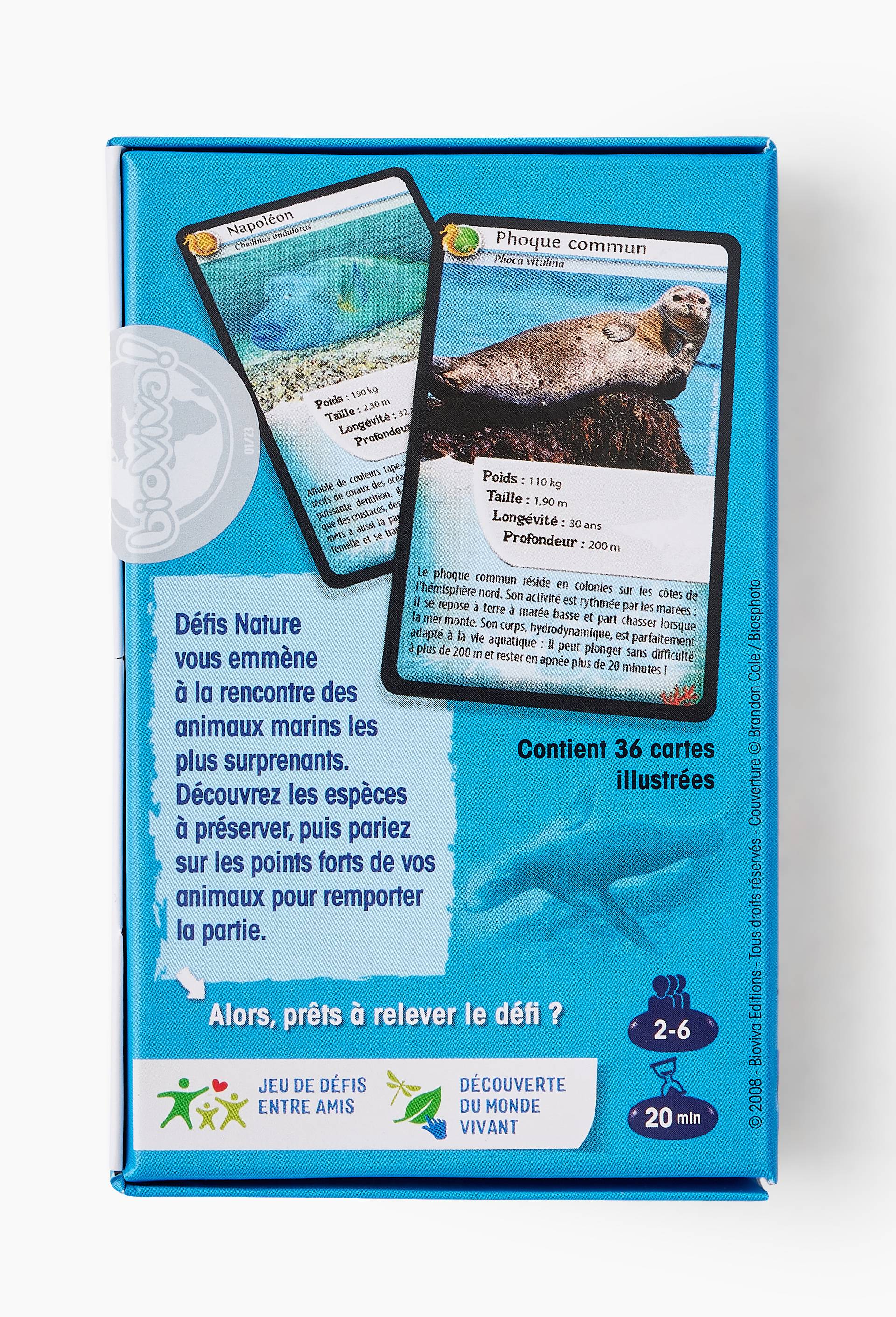 D&eacute;fis Nature - animaux marins, , large image number 1